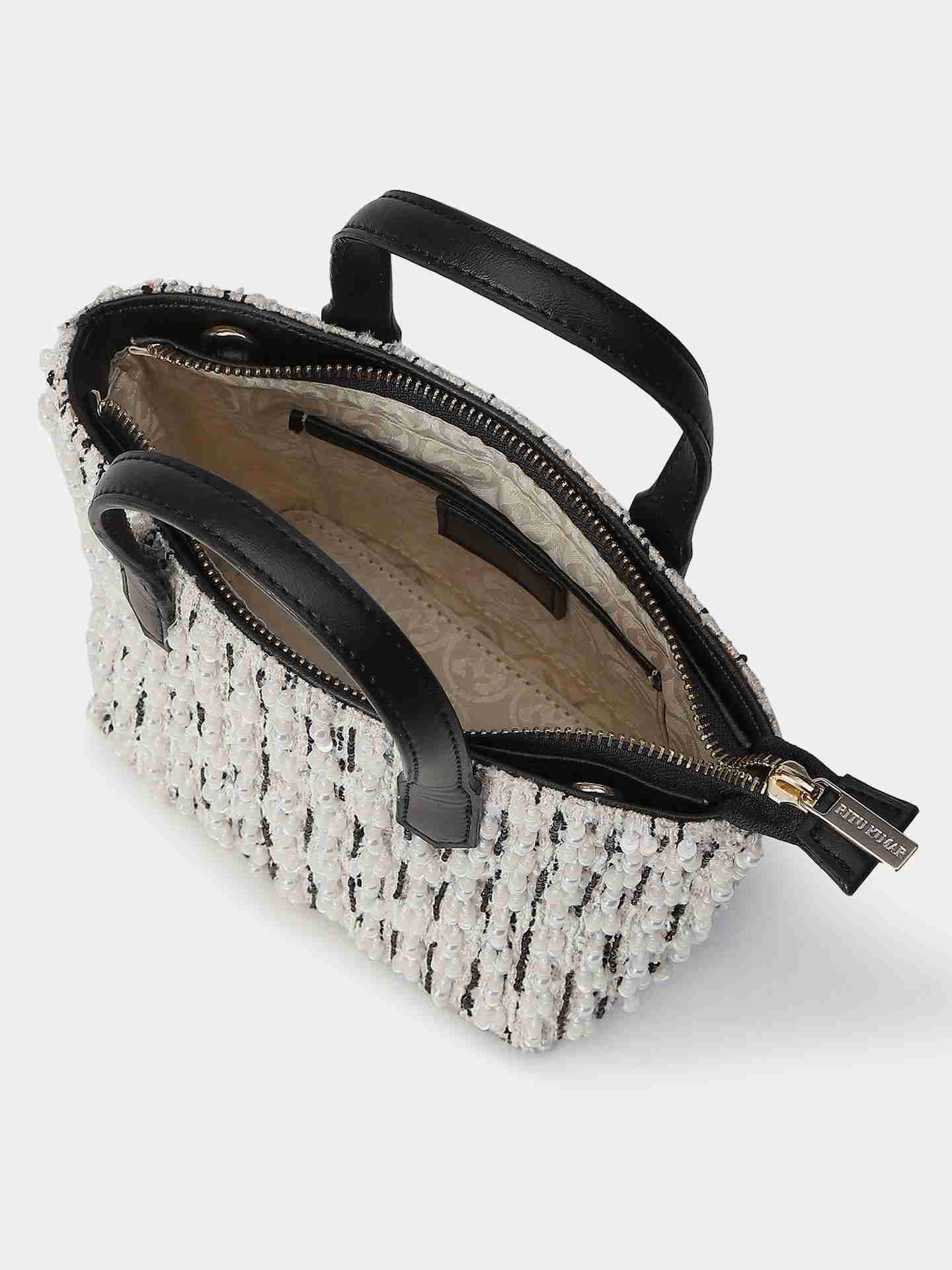 White Perla  Sling Bag