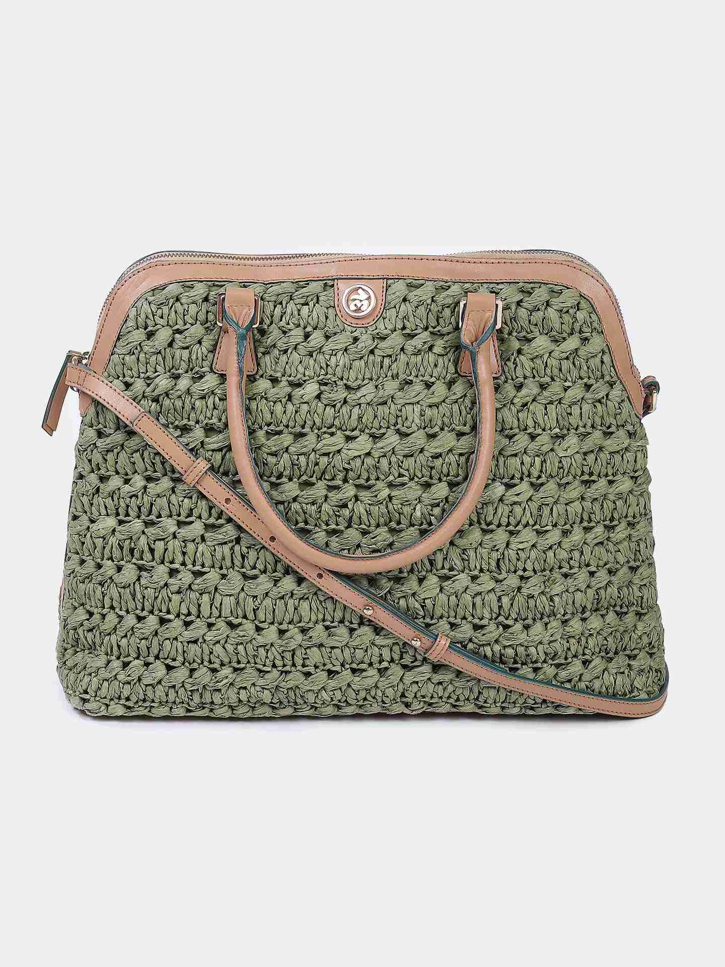 Green Zoe Tote Bag