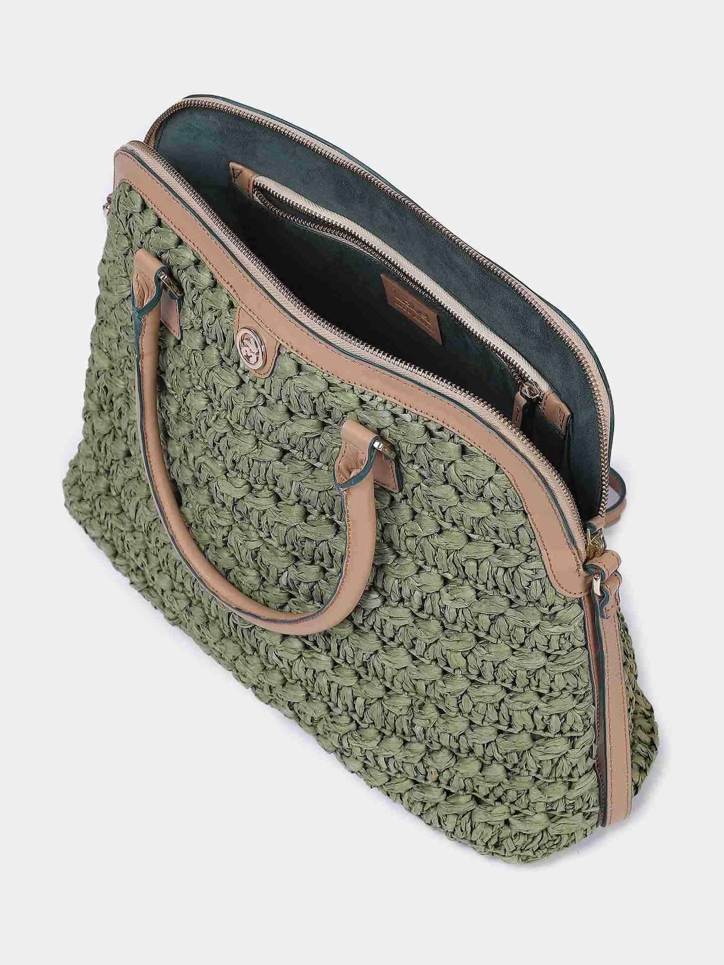 Green Zoe Tote Bag