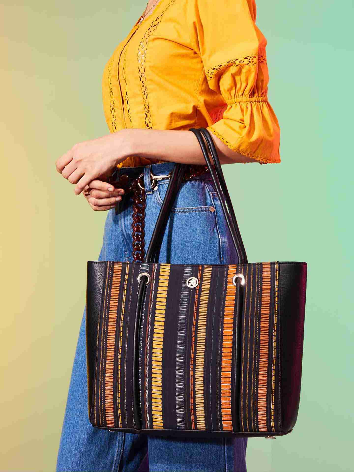 Black Calida Tote Bag