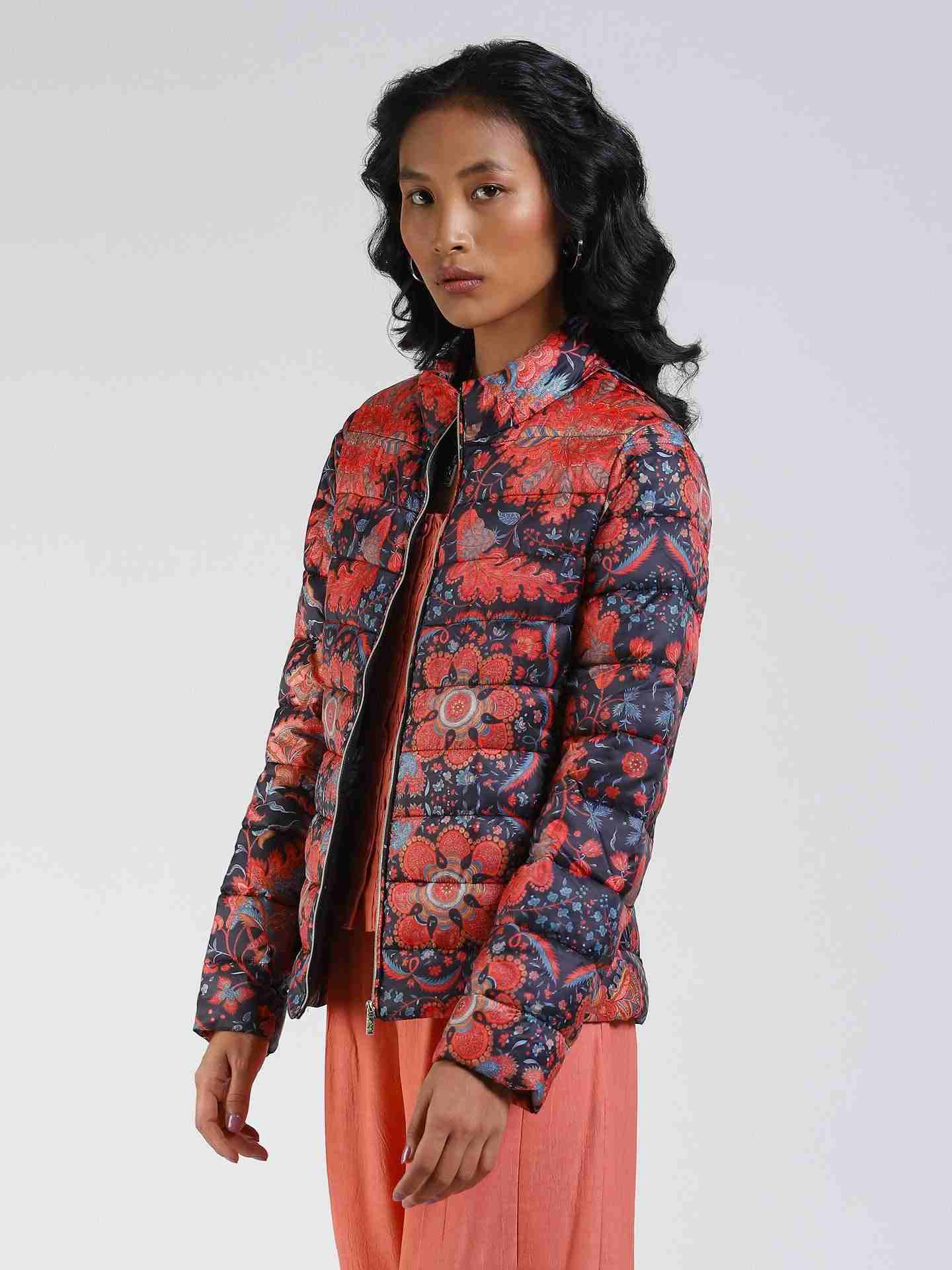 Rust Antalya Puffer Jacket