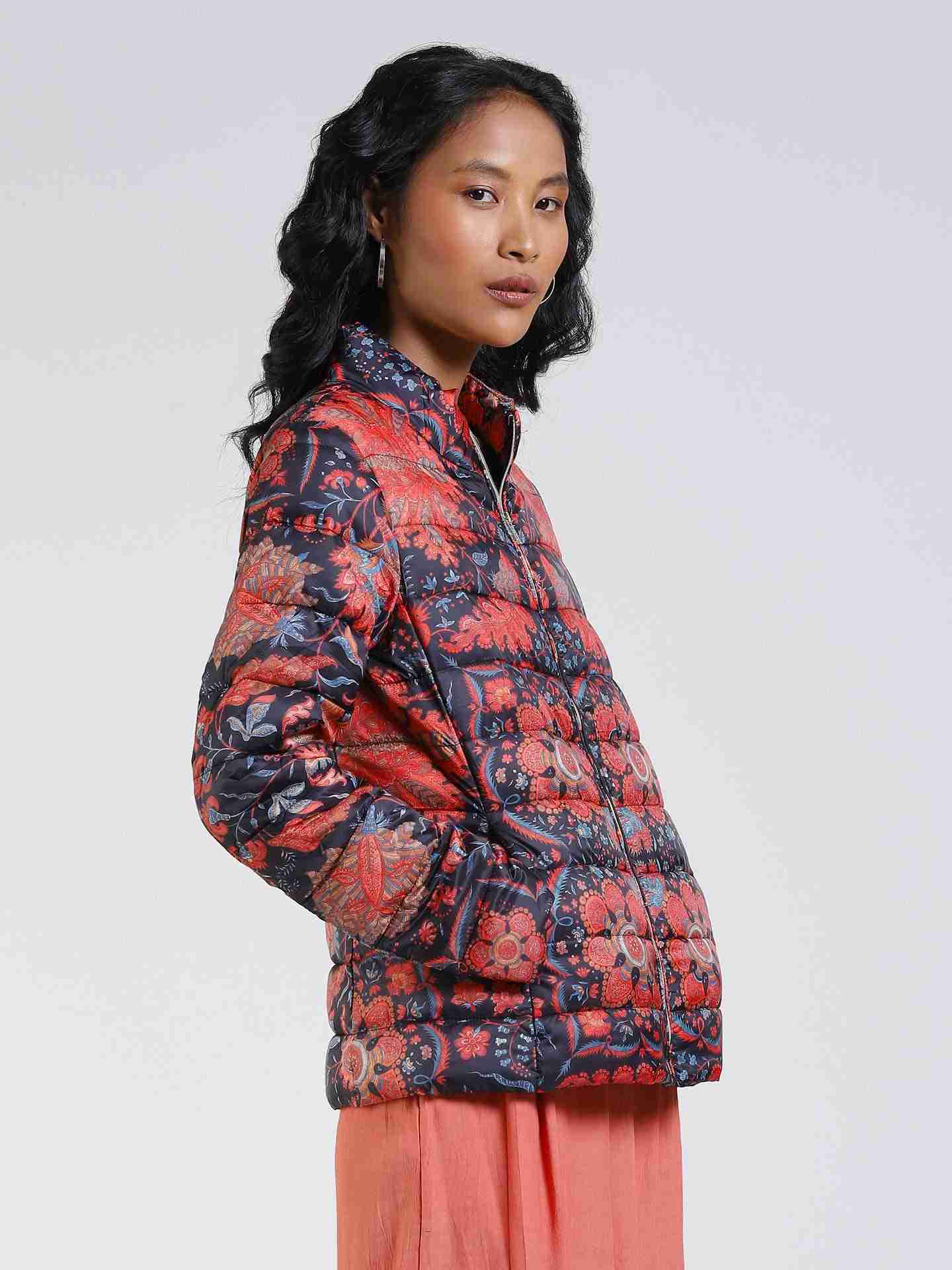 Rust Antalya Puffer Jacket