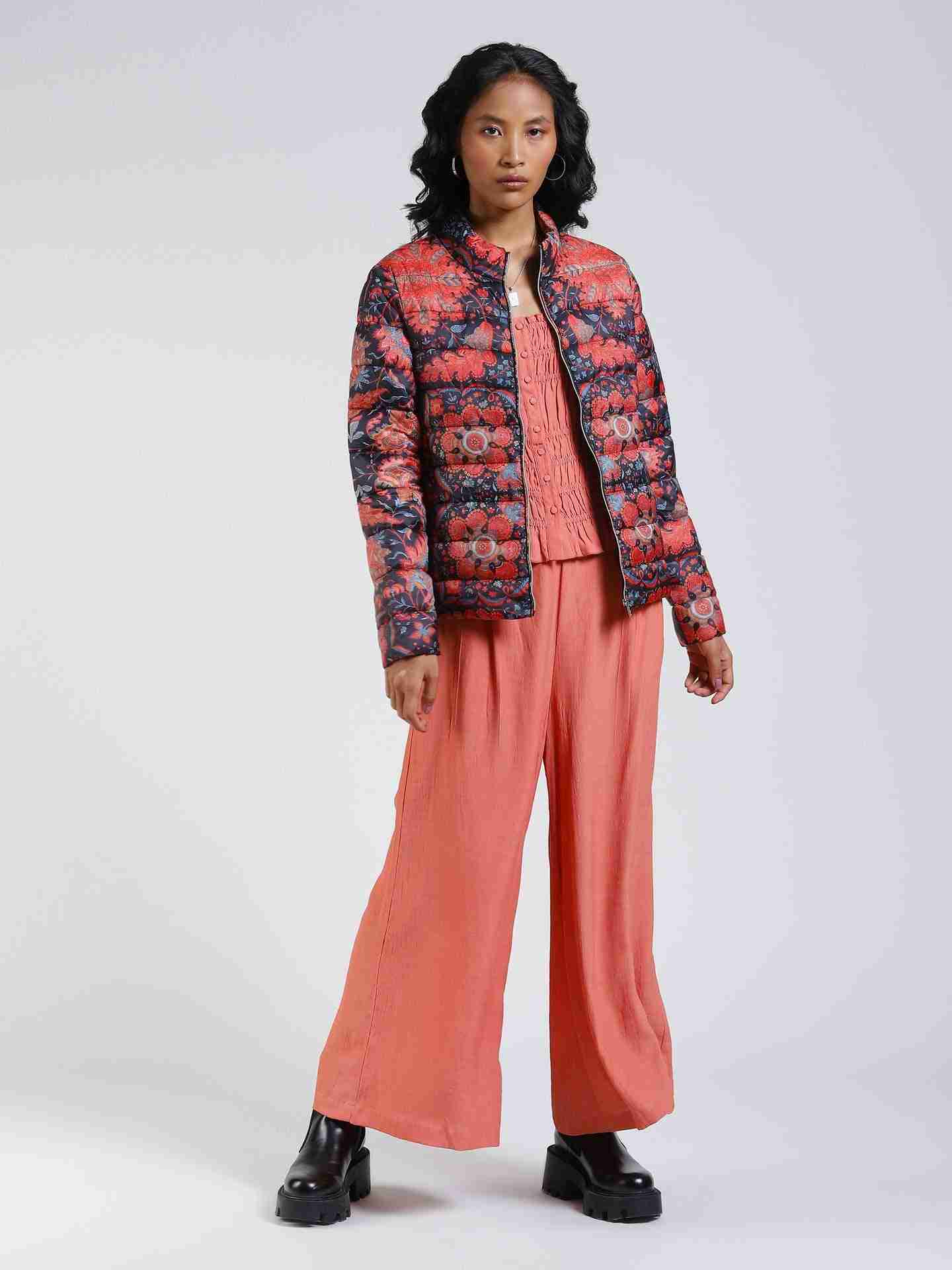 Rust Antalya Puffer Jacket