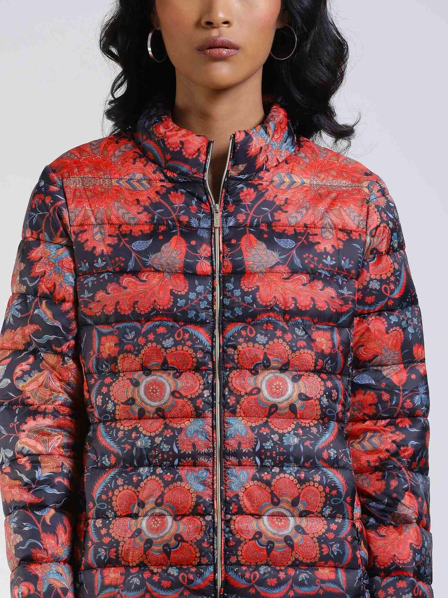 Rust Antalya Puffer Jacket