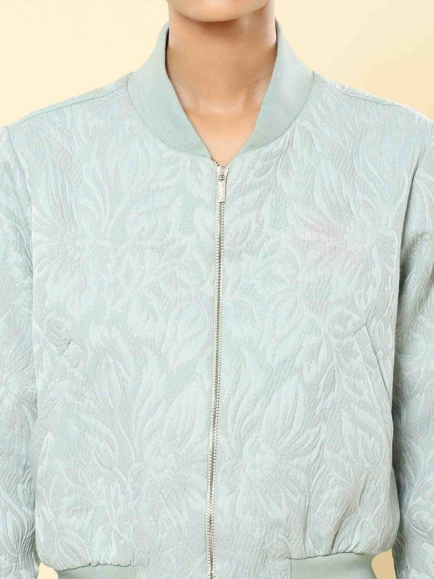Mint Basics Athleisure Bomber Jacket
