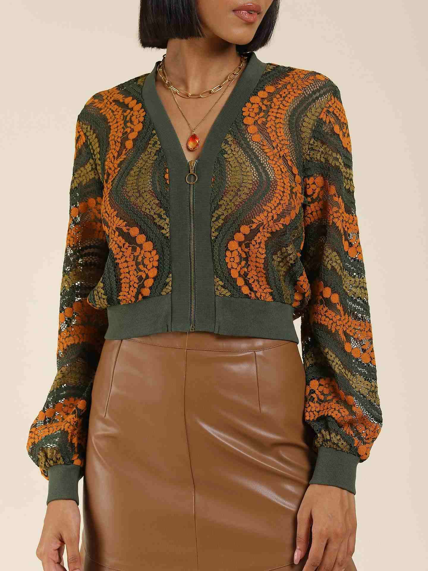 Green Santino Bomber Jacket