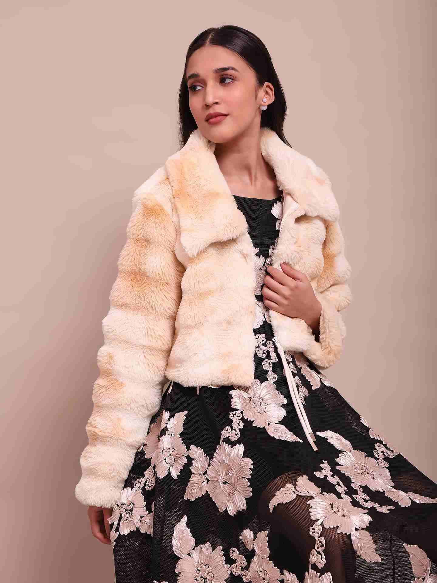 Off White Asher Fur Jacket