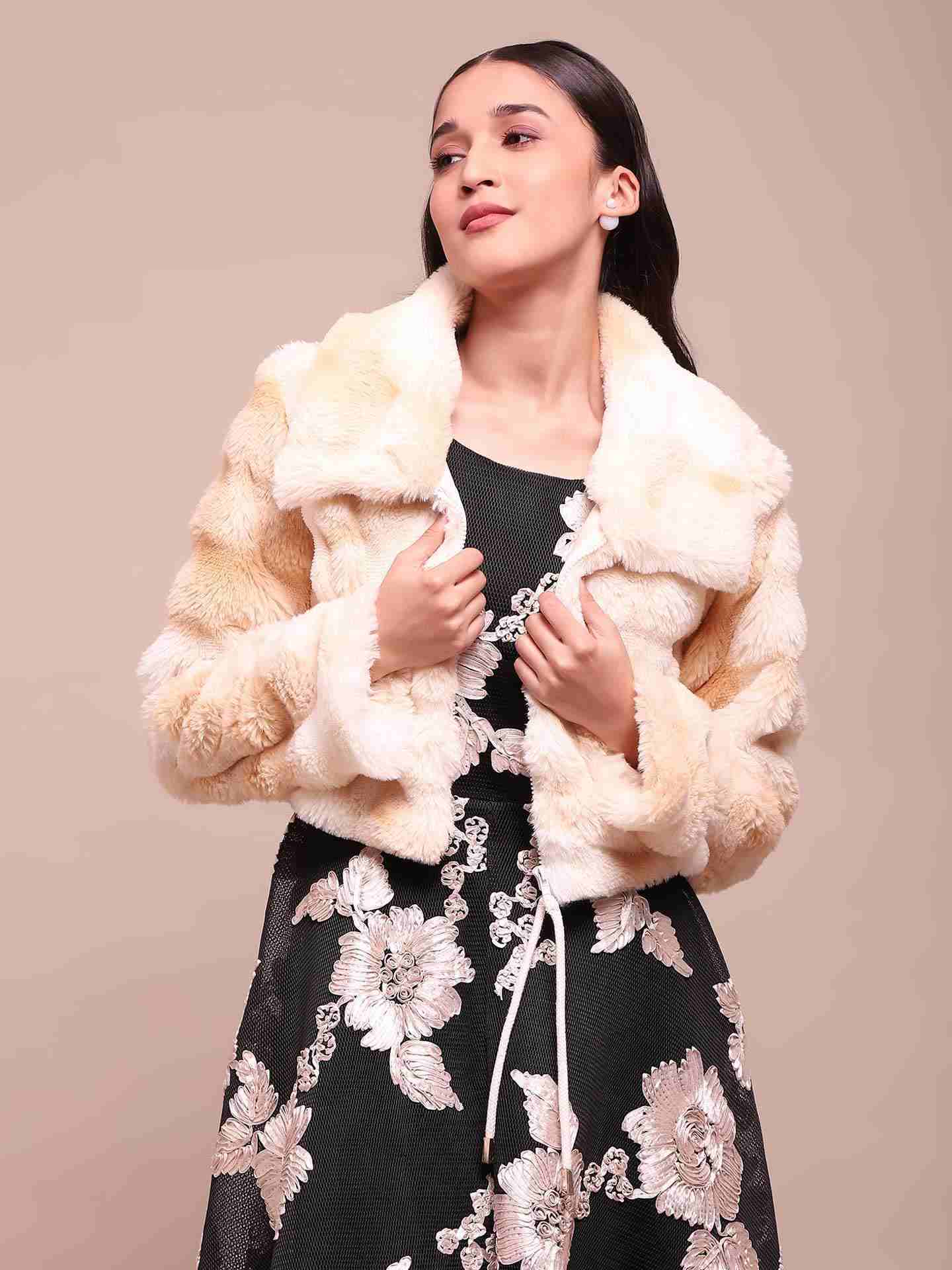 Off White Asher Fur Jacket