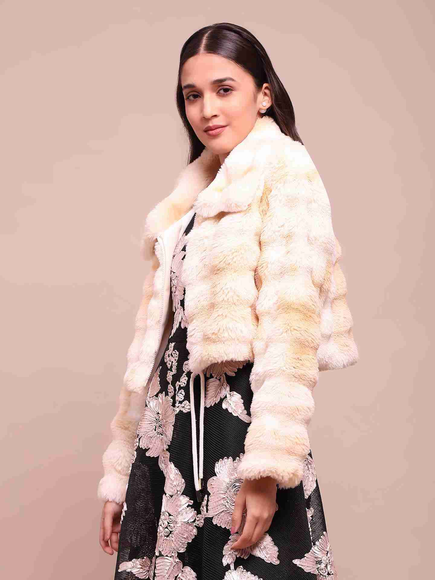 Off White Asher Fur Jacket