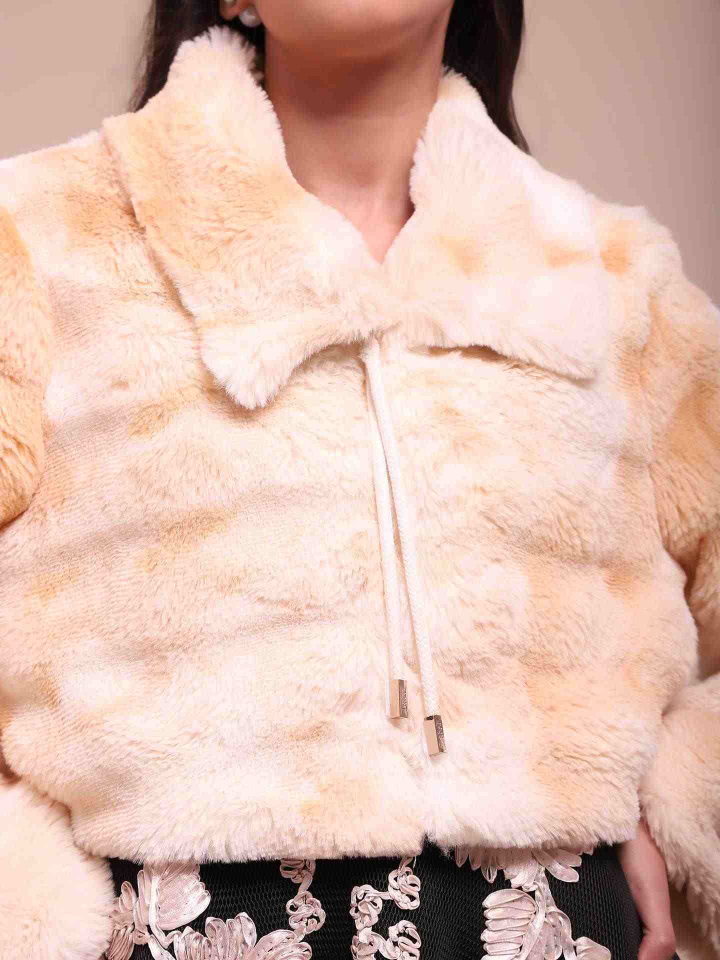 Off White Asher Fur Jacket