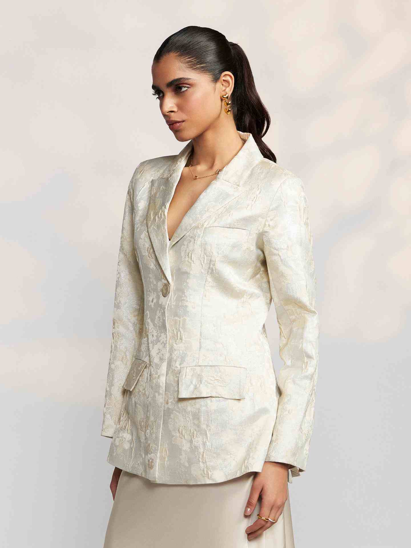 White Valencia Jacket