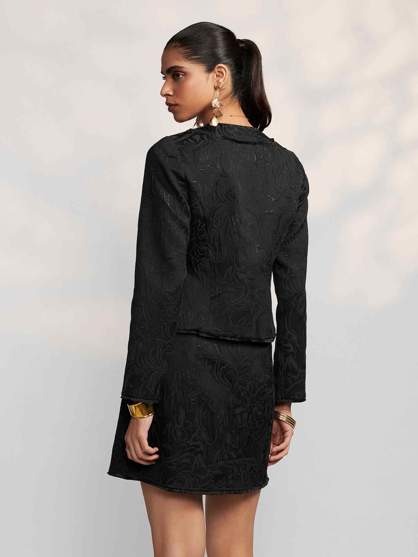 Black Mervina Jacket