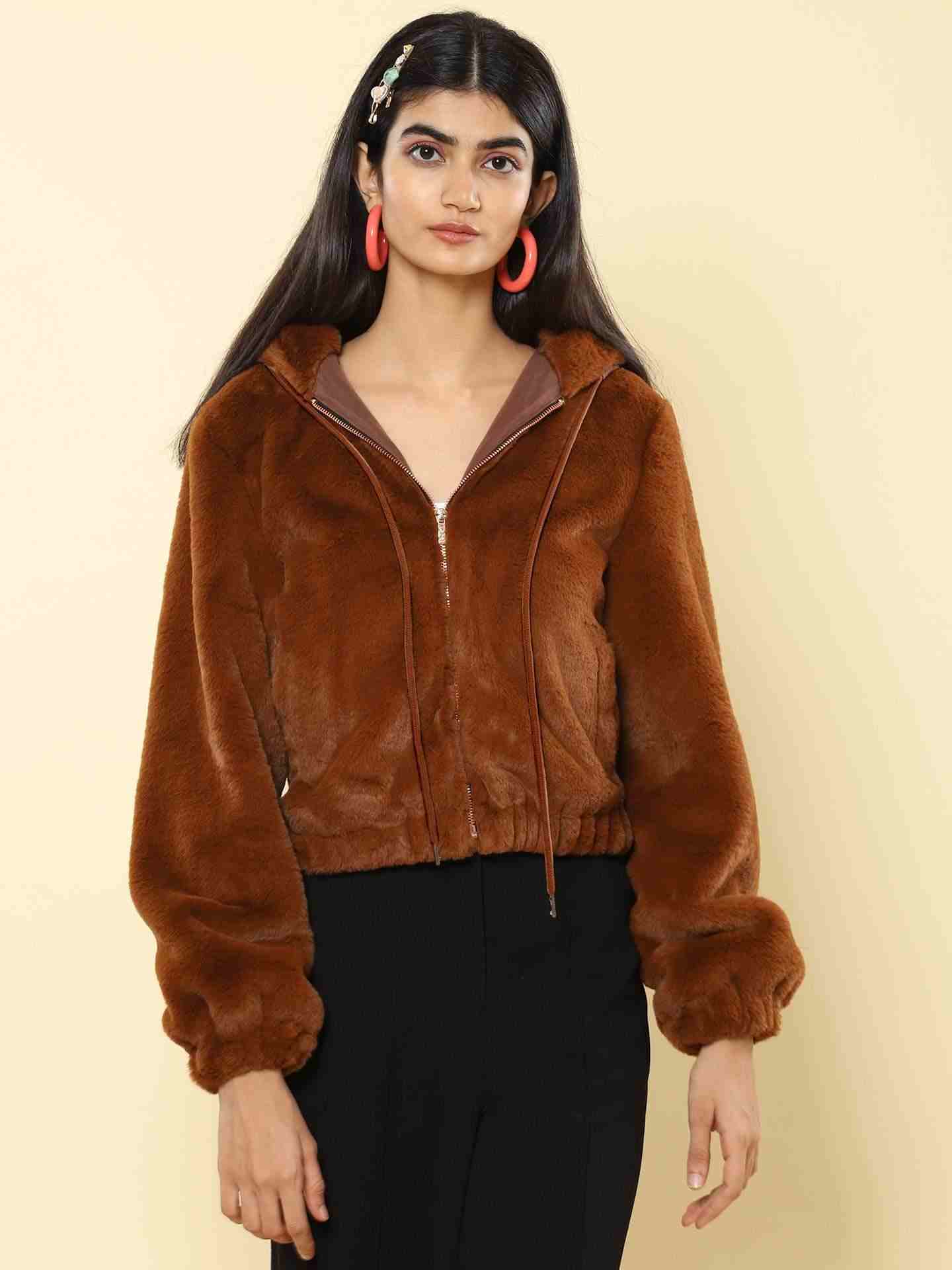 Camel Winter Saga Bomber Jacket