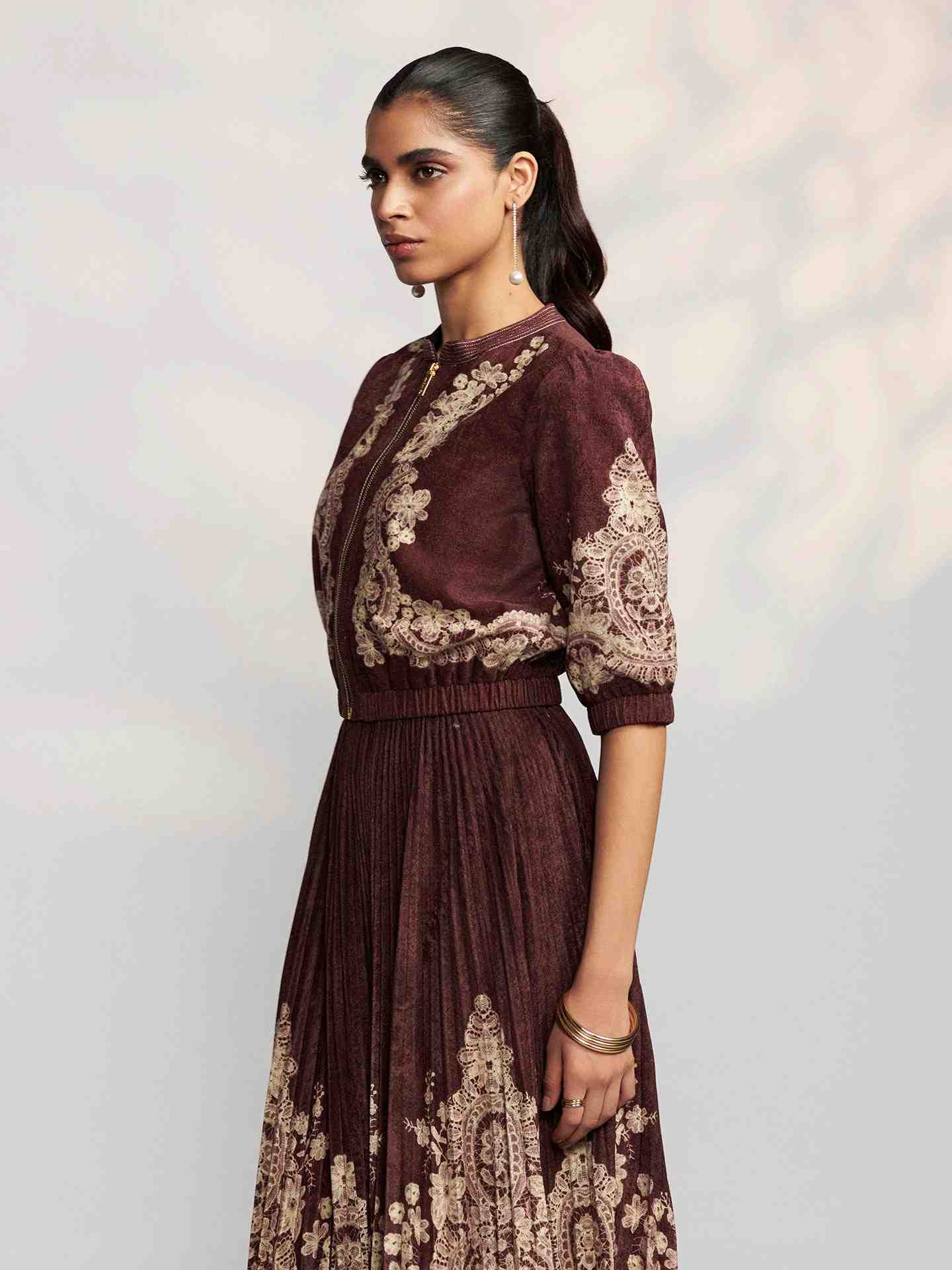 Brown Chantilly Jacket