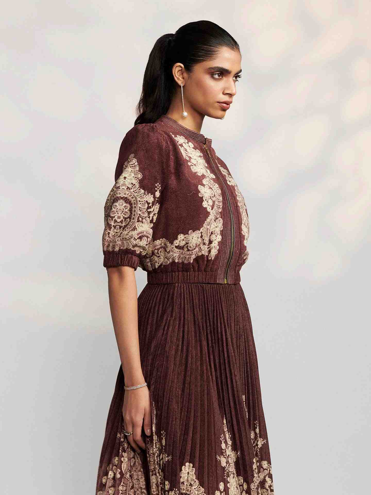Brown Chantilly Jacket