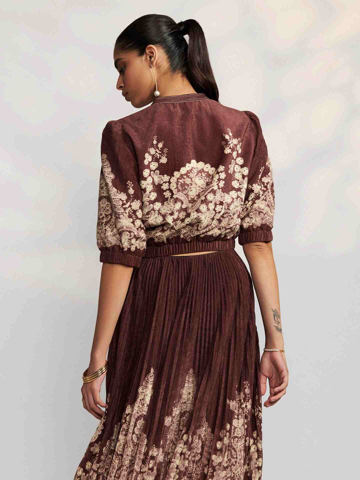 Brown Chantilly Jacket