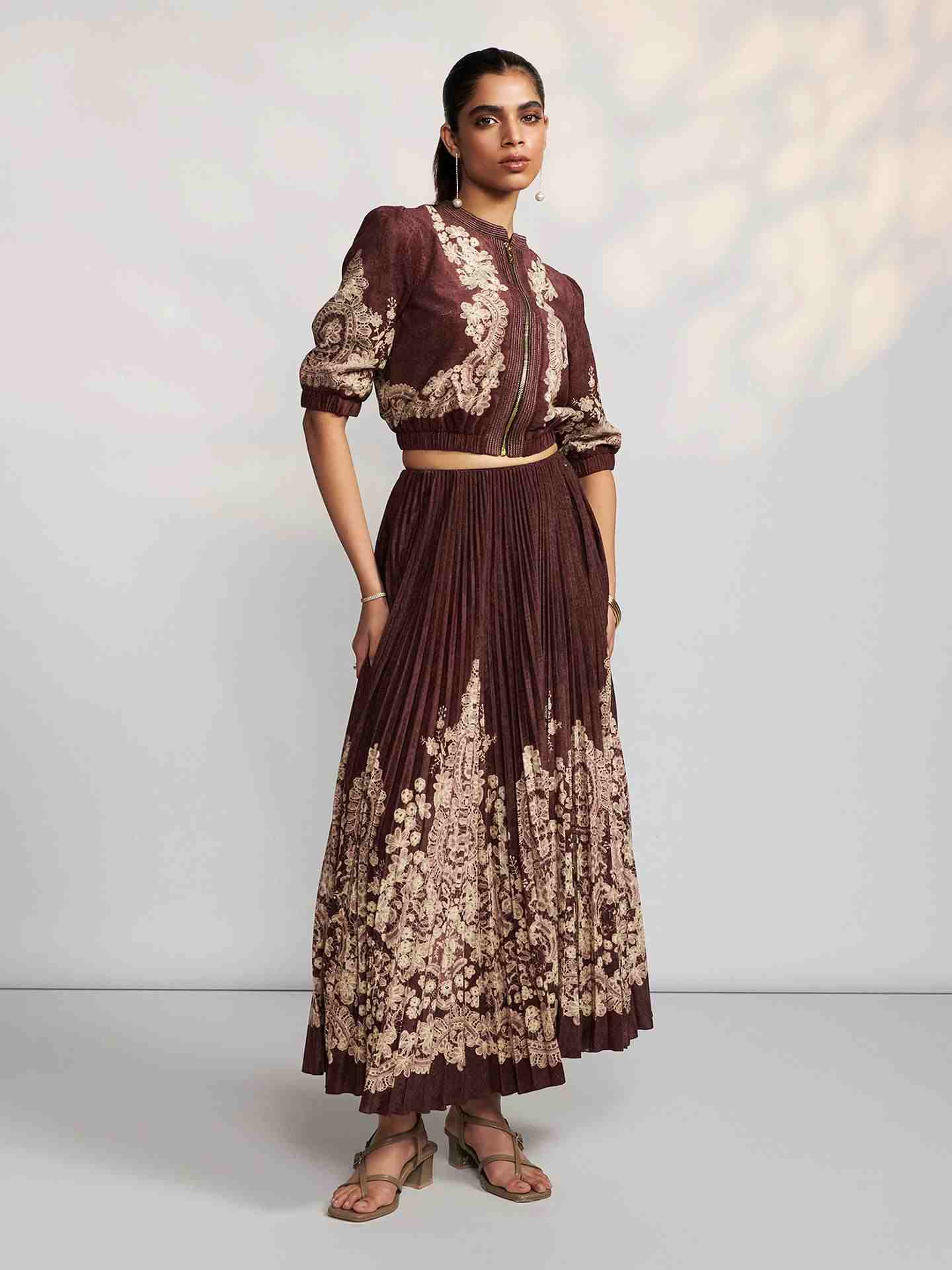 Brown Chantilly Jacket