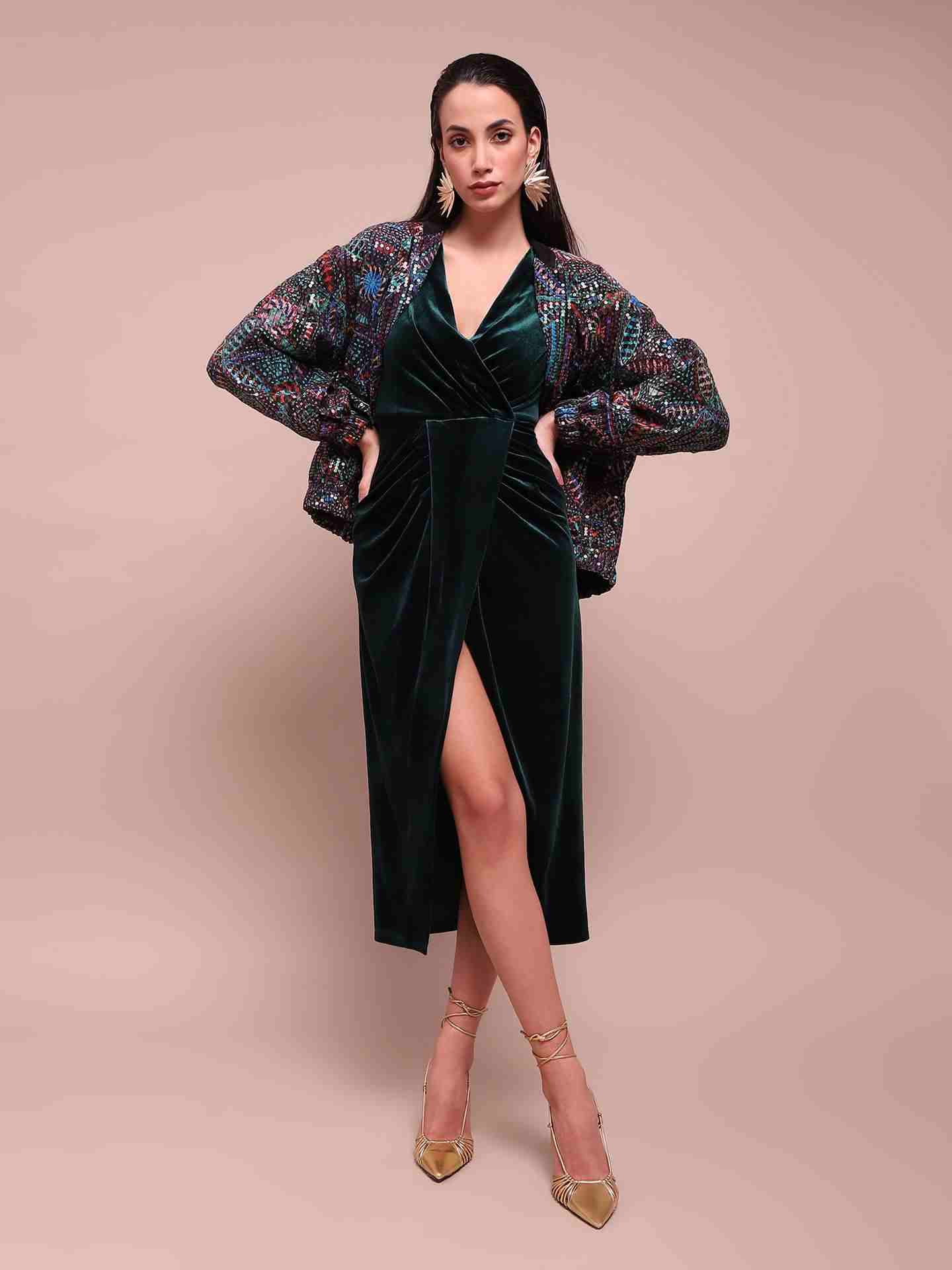 Navy Estrella Jacket