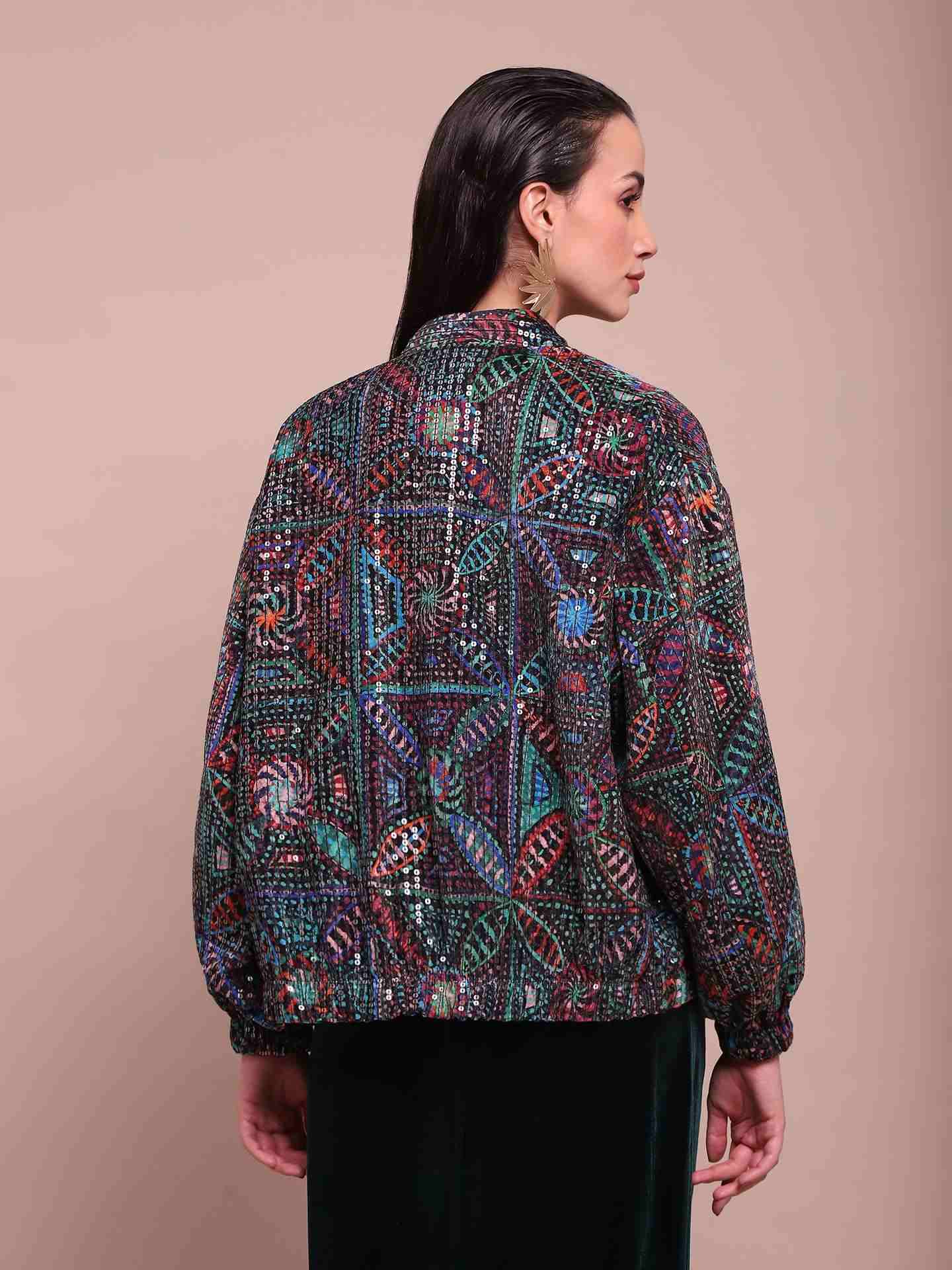 Navy Estrella Jacket