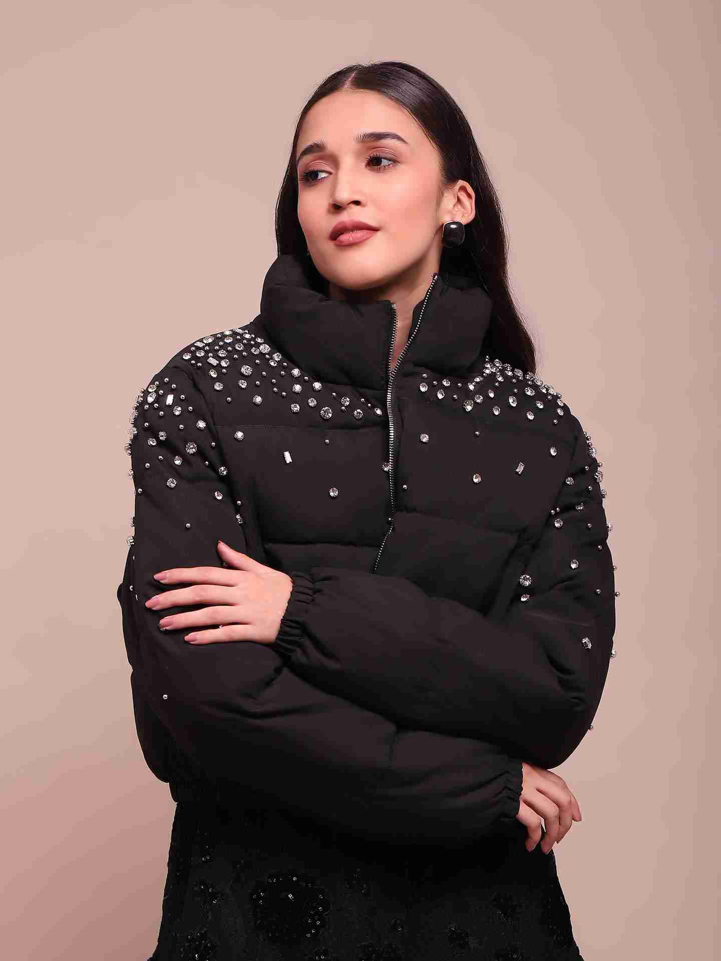 Black Asher Puffer Jacket