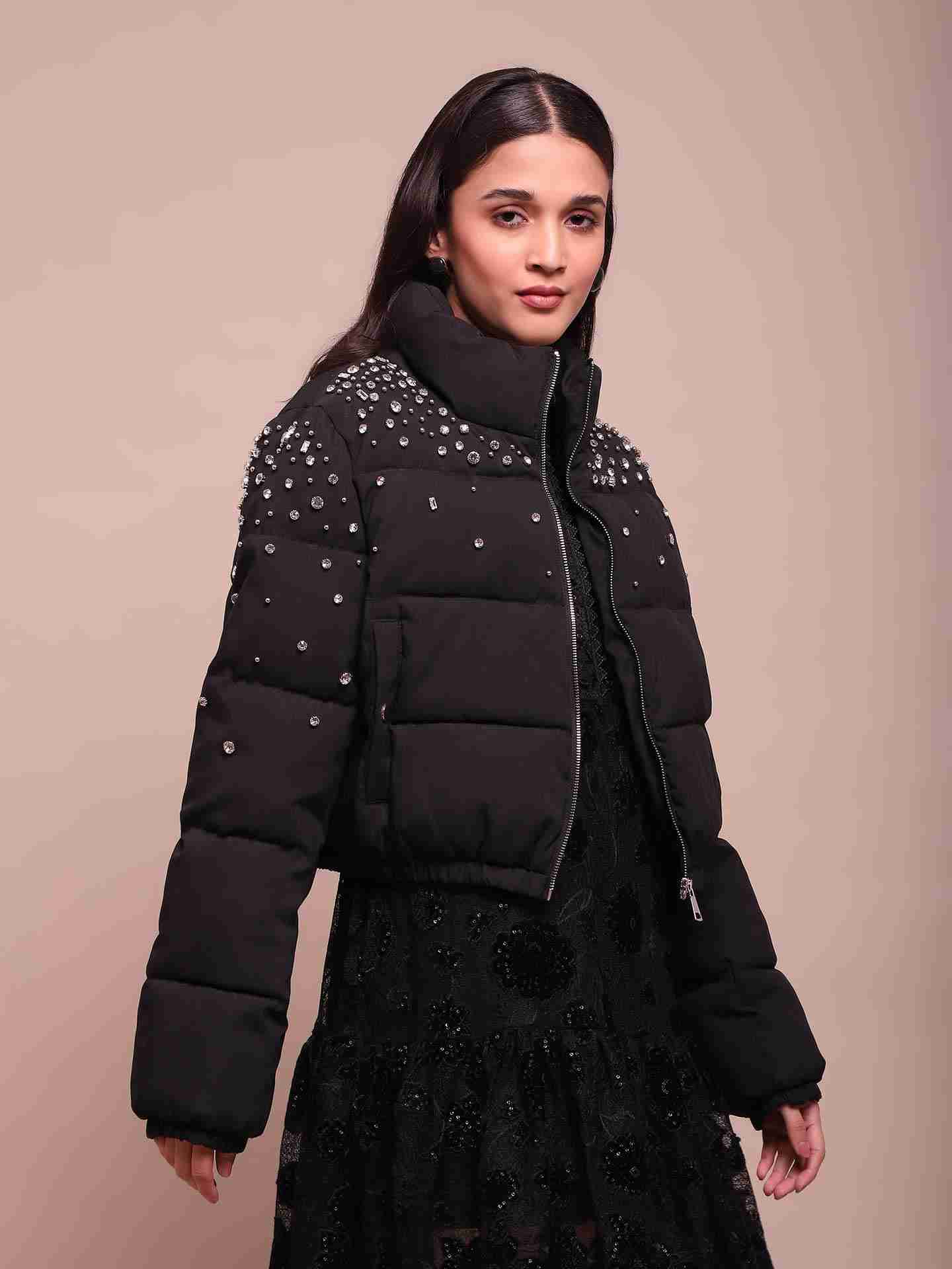 Black Asher Puffer Jacket