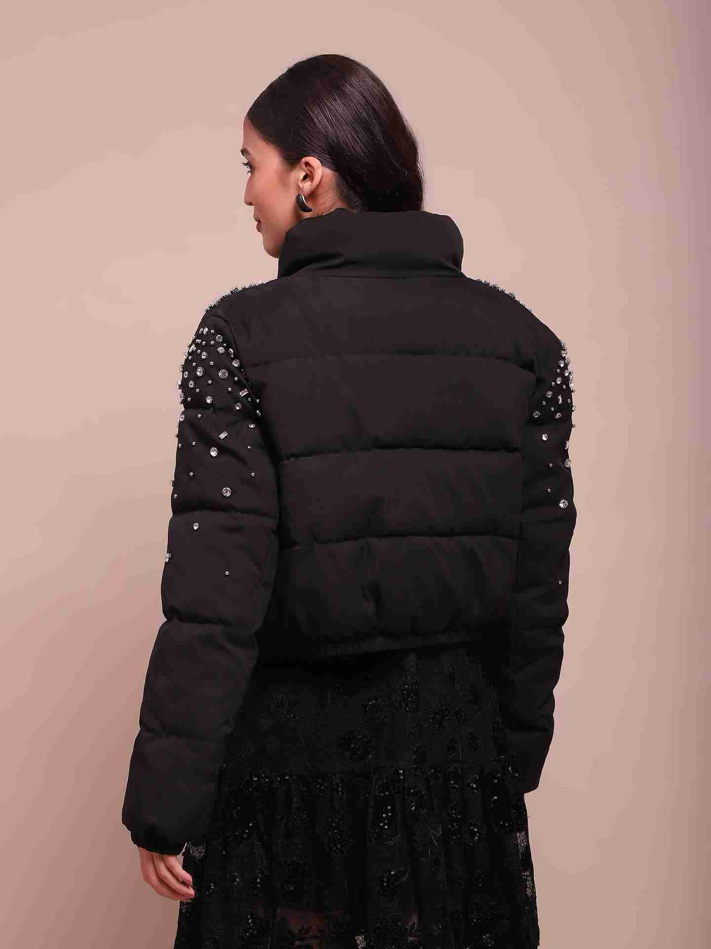 Black Asher Puffer Jacket