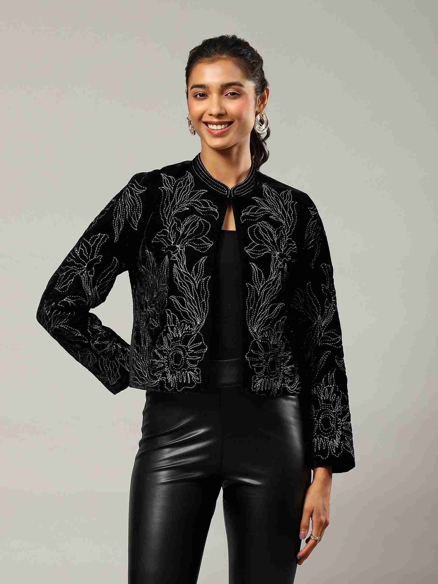 Black Marsha Structured Jacket