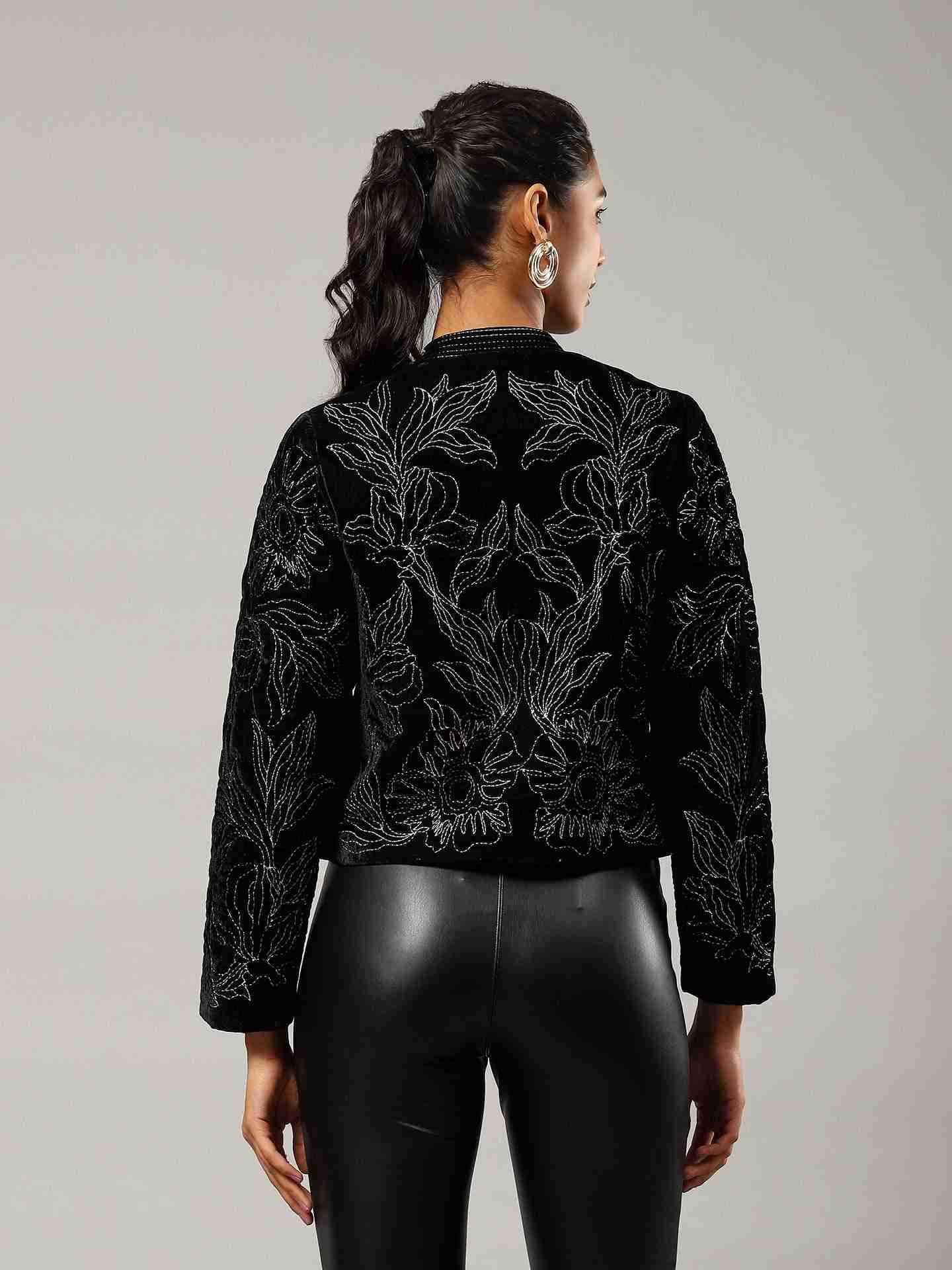 Black Marsha Structured Jacket