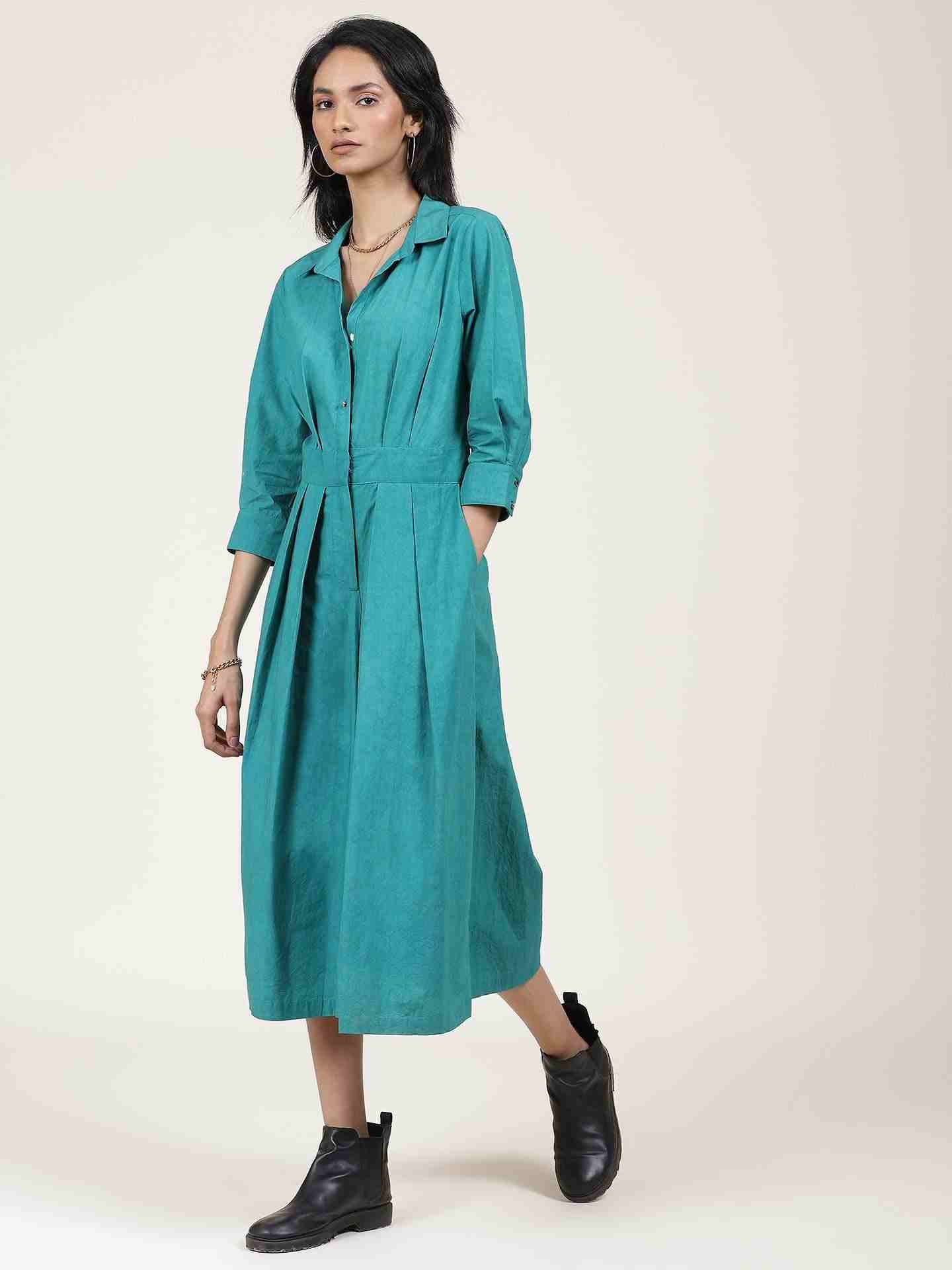 Teal Core Classics Jumpsuit