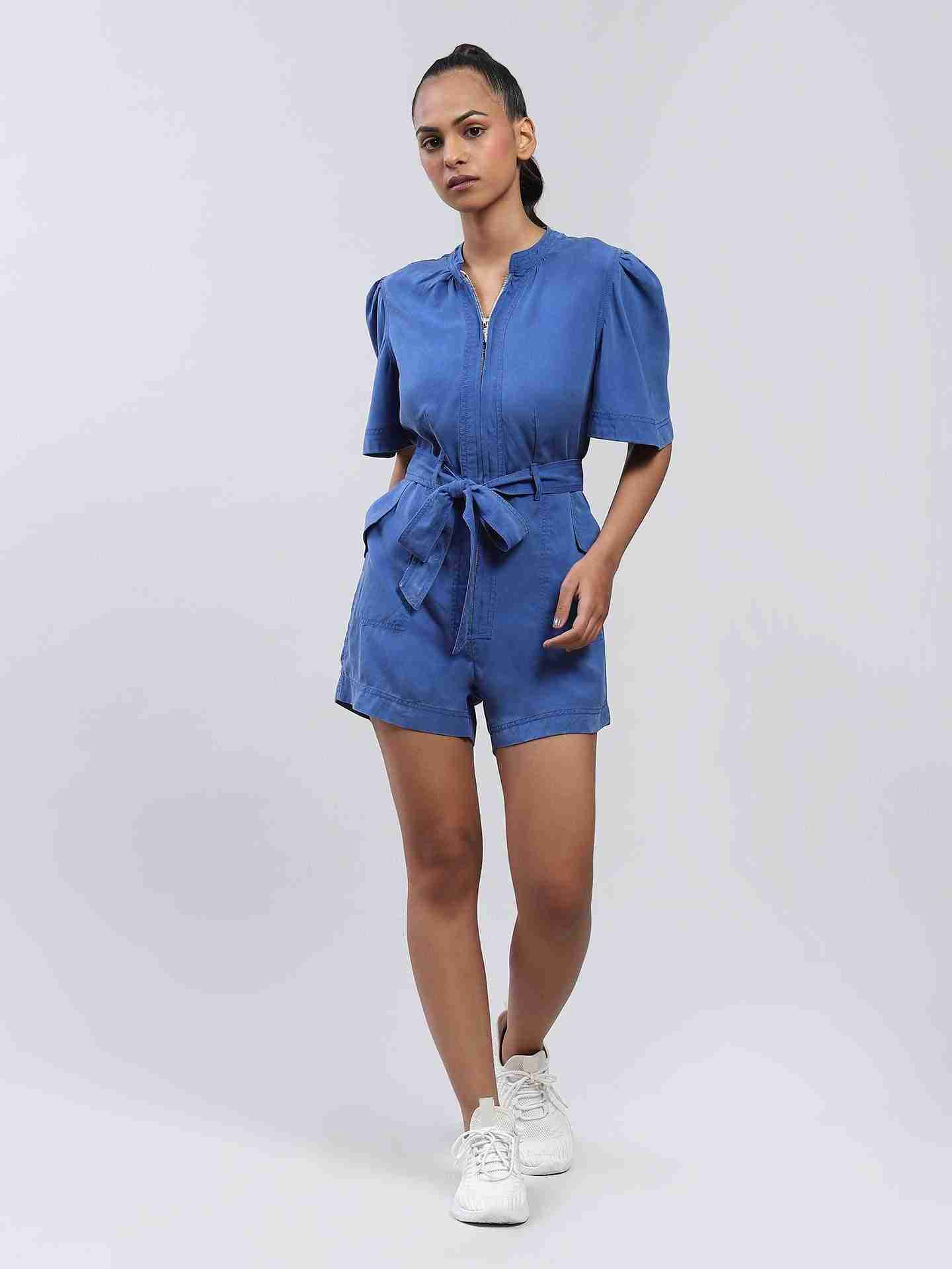 Electric Blue Rosalia Jumpsuit