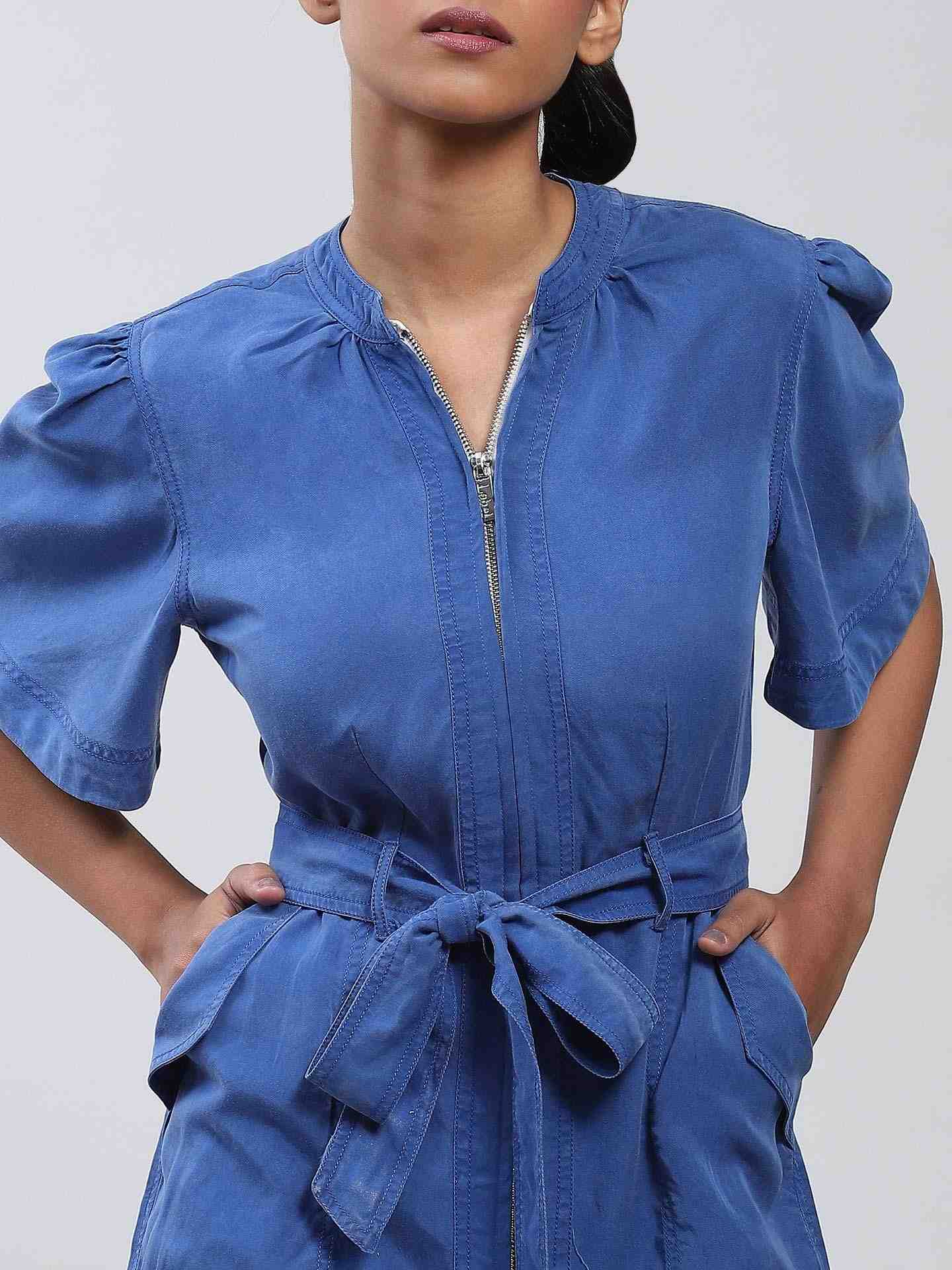 Electric Blue Rosalia Jumpsuit
