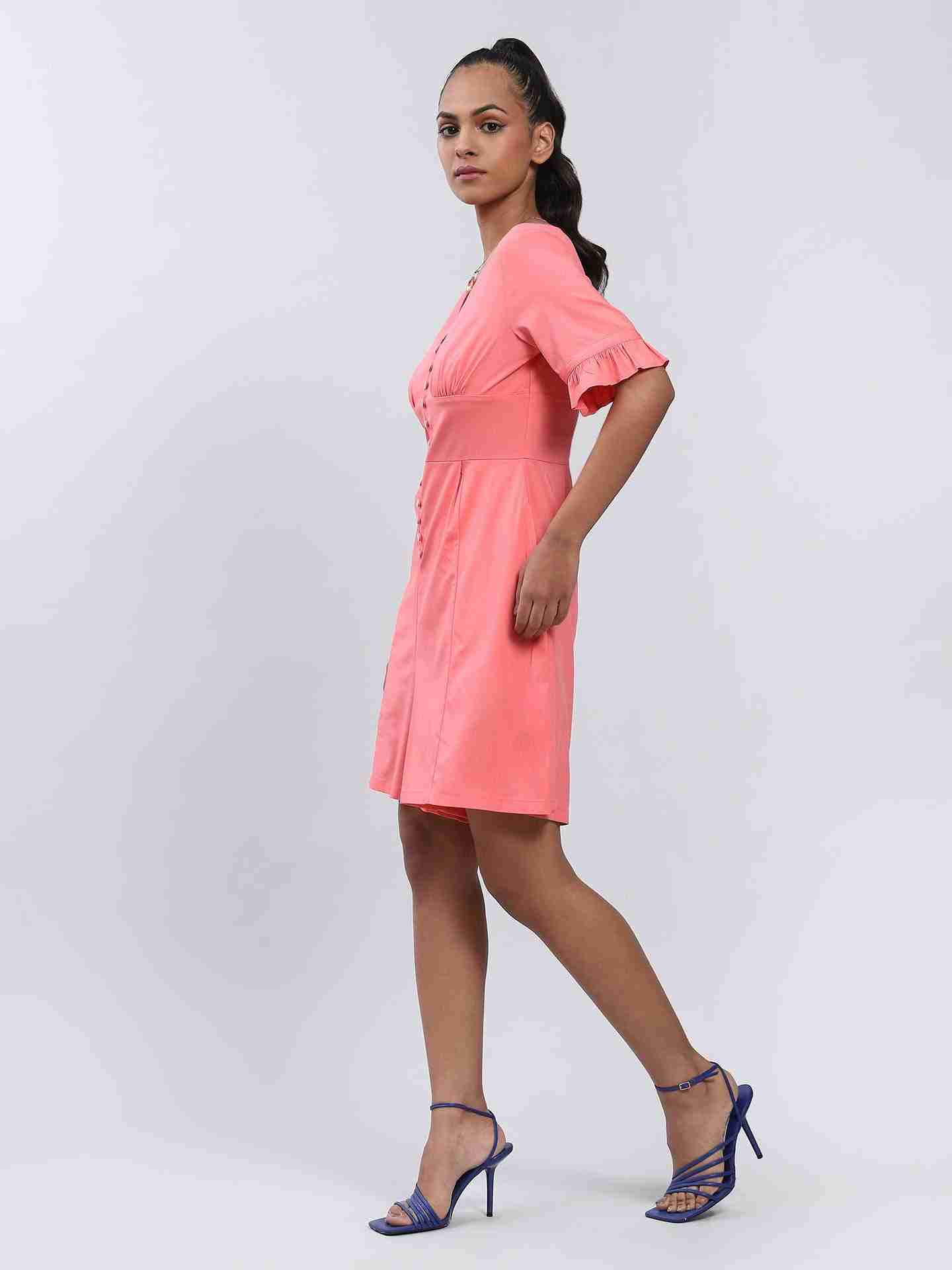 Coral Gardenia Jumpsuit