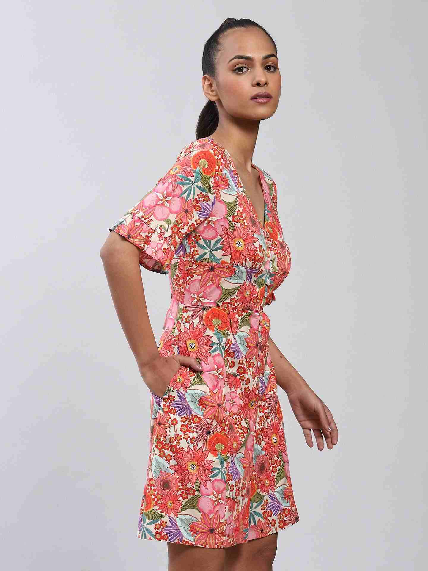 Pink Gardenia Jumpsuit
