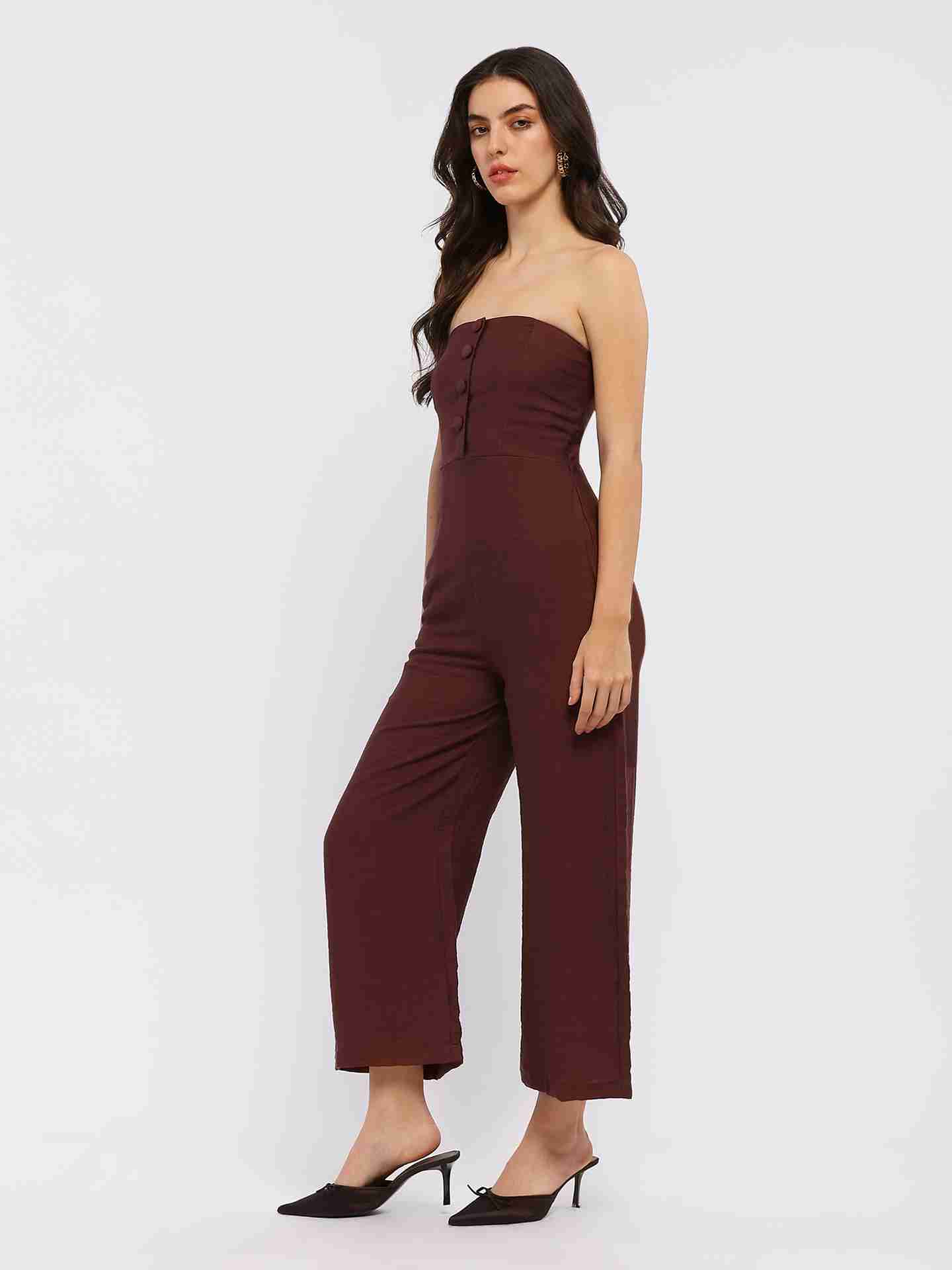 Brown Arabella Jumpsuit