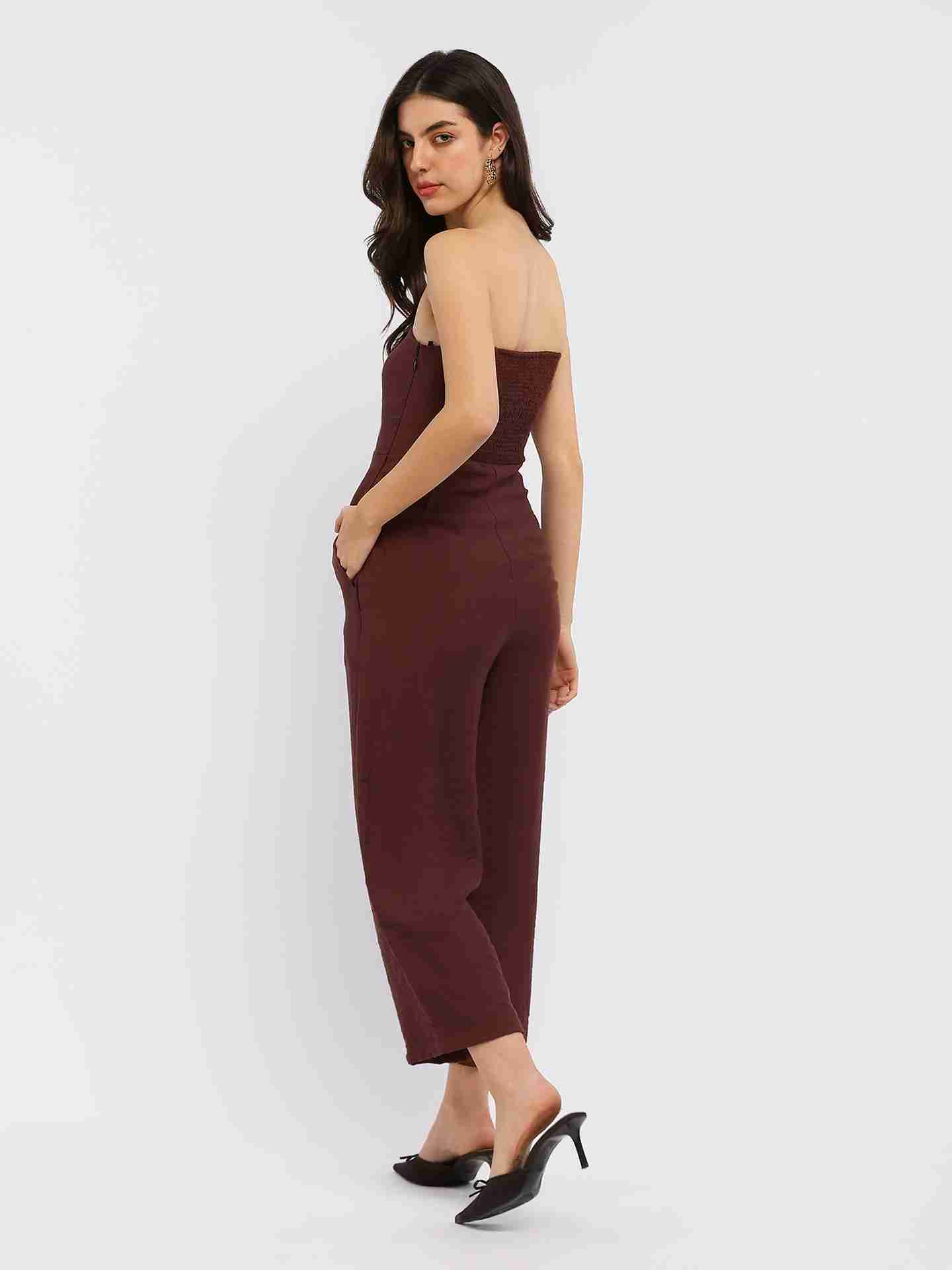 Brown Arabella Jumpsuit