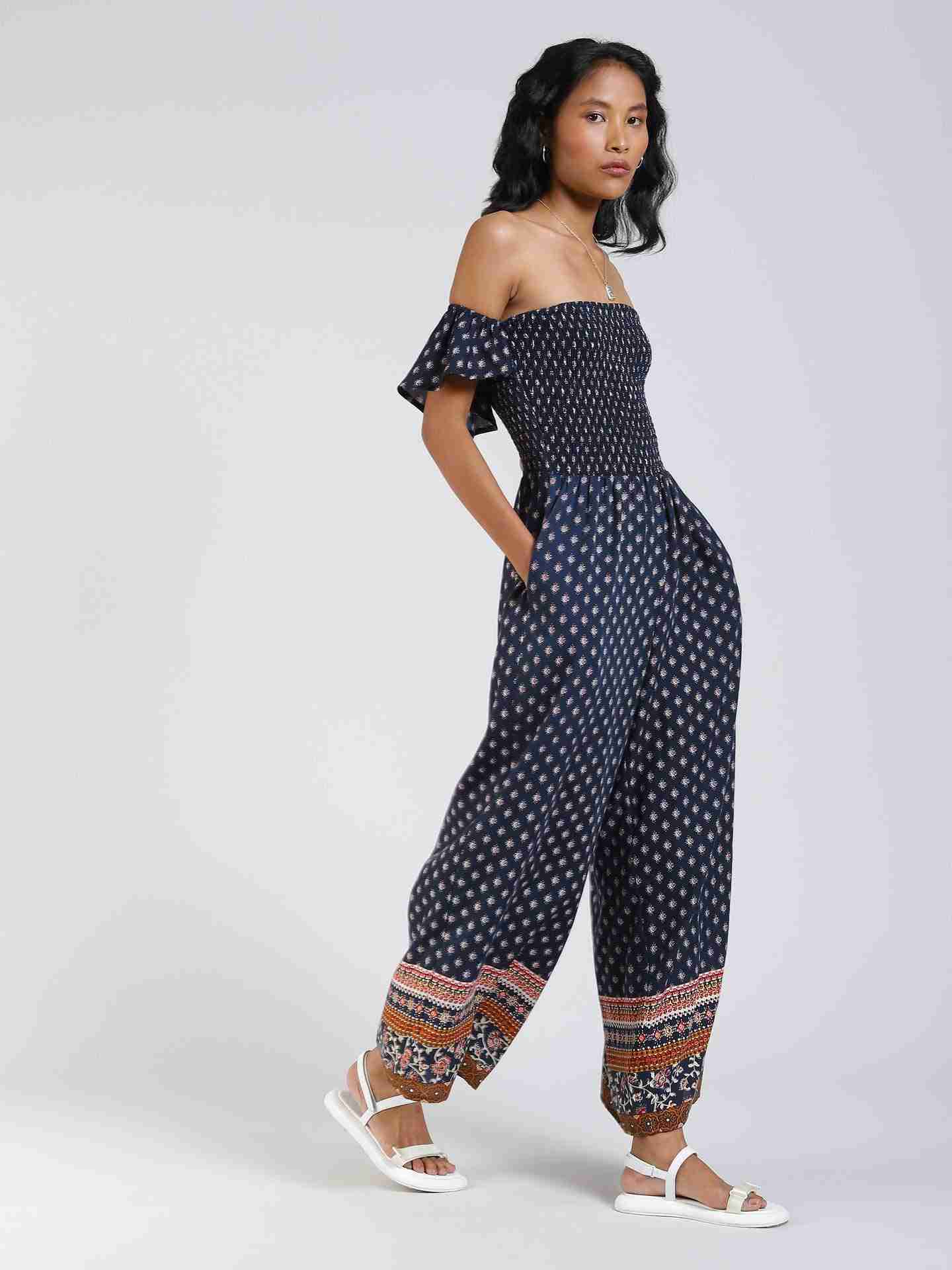Navy Samara Jumpsuit
