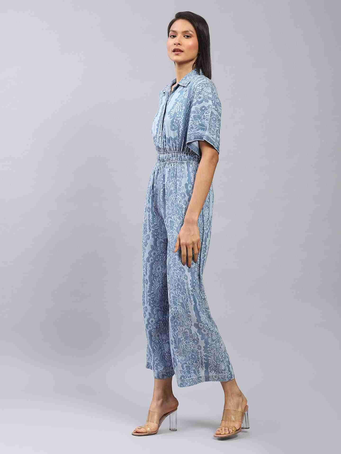 Blue Dorian Jumpsuit