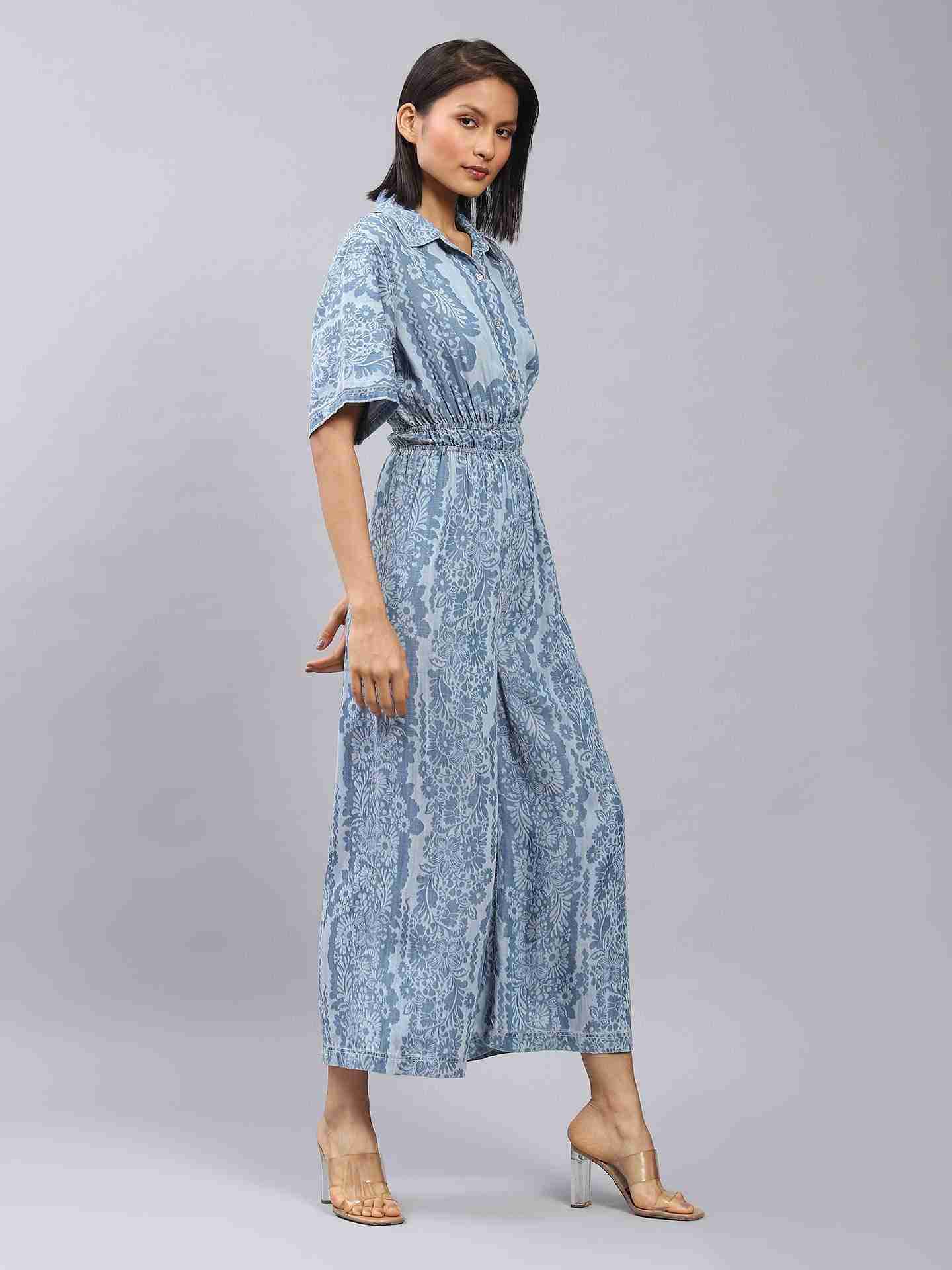 Blue Dorian Jumpsuit