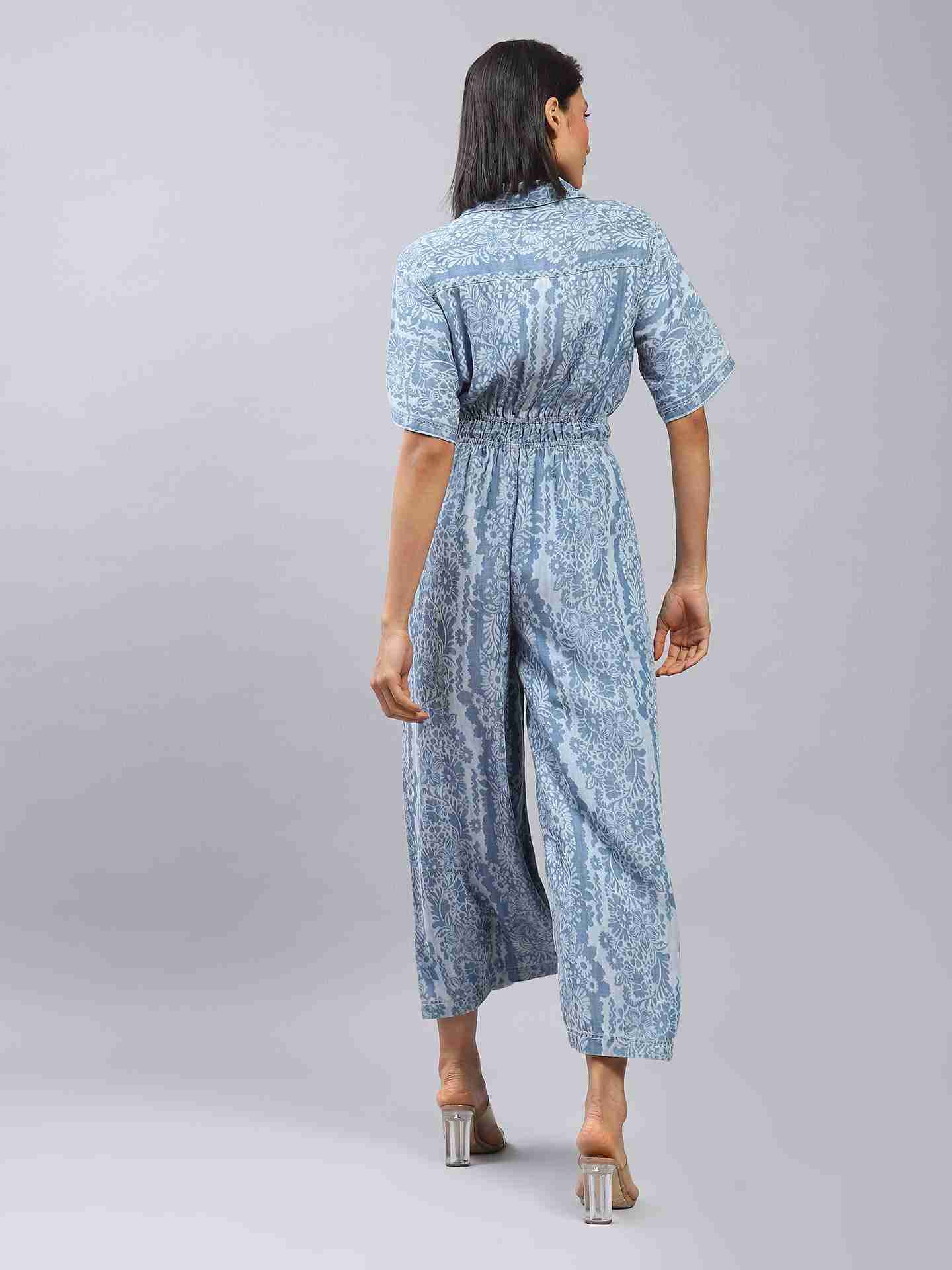 Blue Dorian Jumpsuit