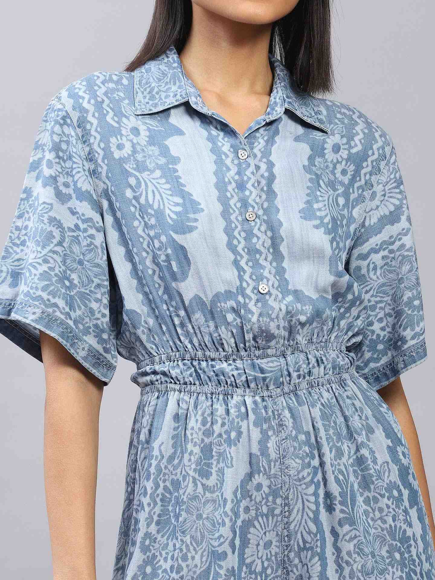 Blue Dorian Jumpsuit