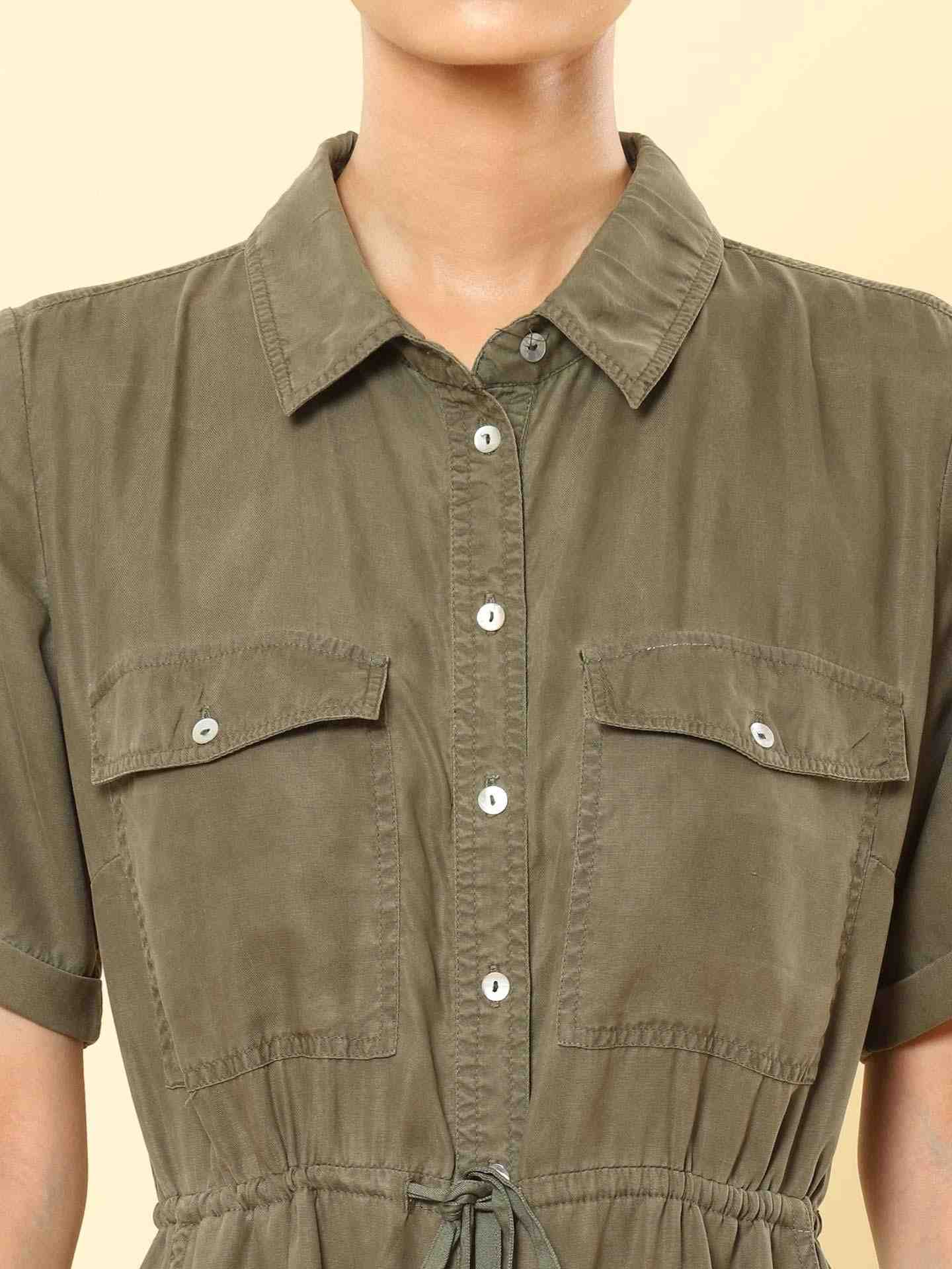 Olive Core Classics Jumpsuit