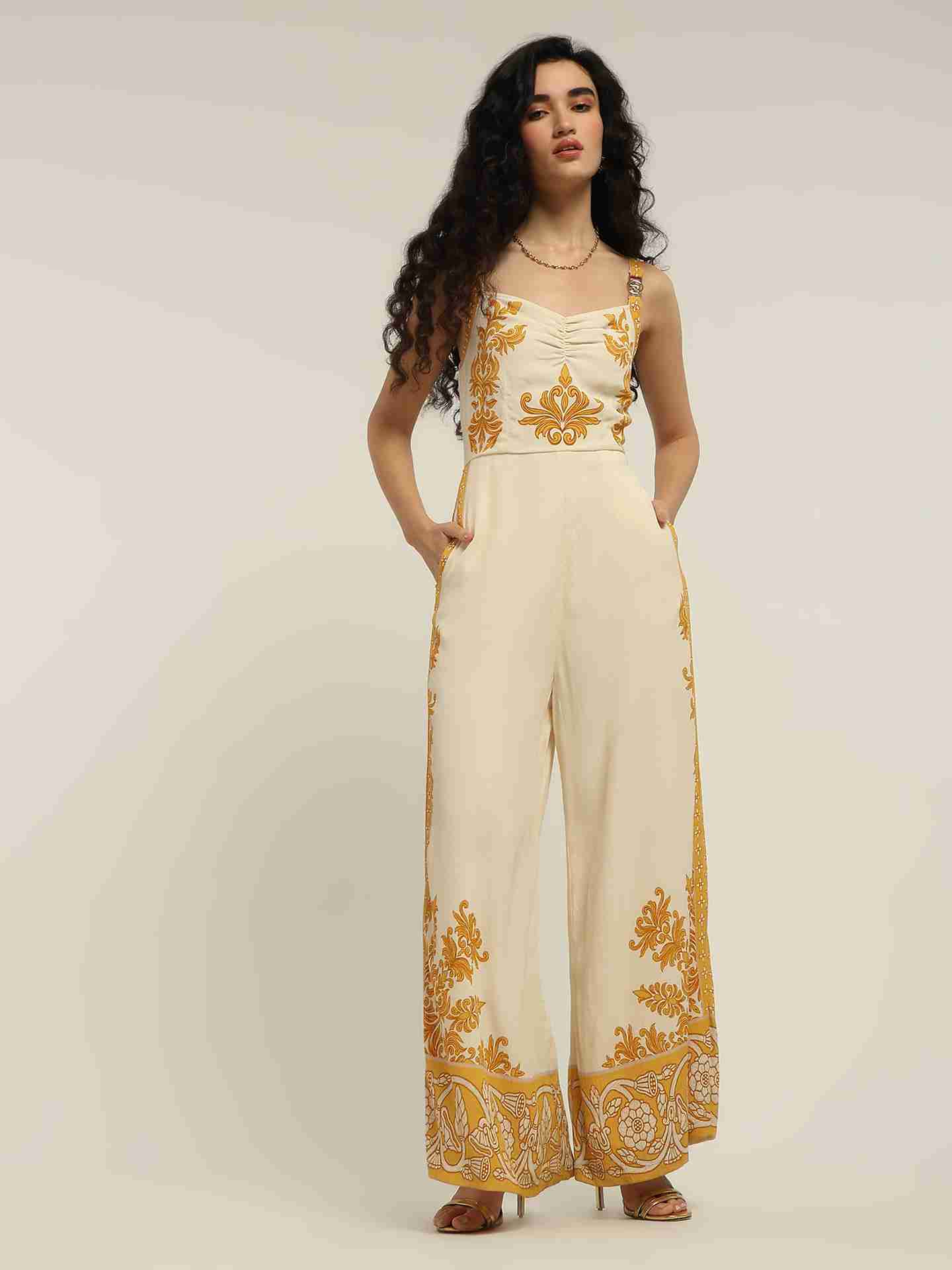 Yellow Venezia Jumpsuit