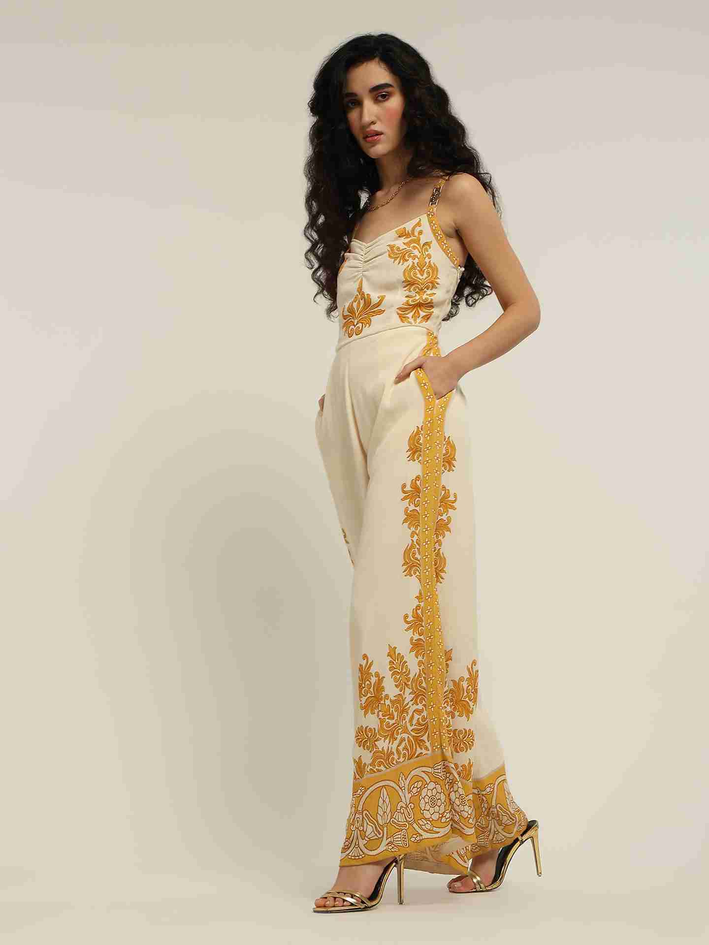 Yellow Venezia Jumpsuit