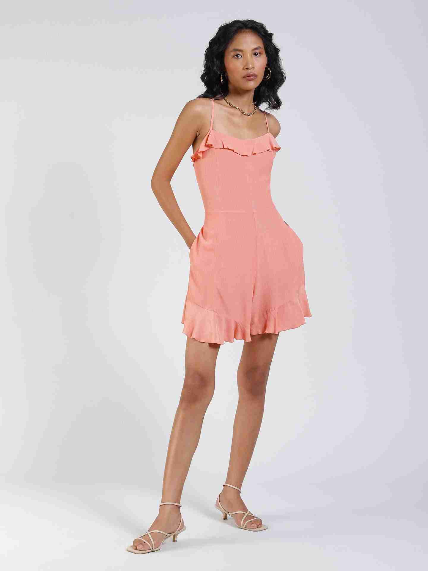 Peach Sienna Jumpsuit