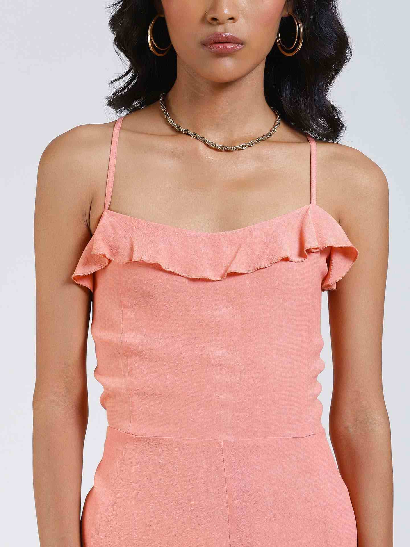 Peach Sienna Jumpsuit