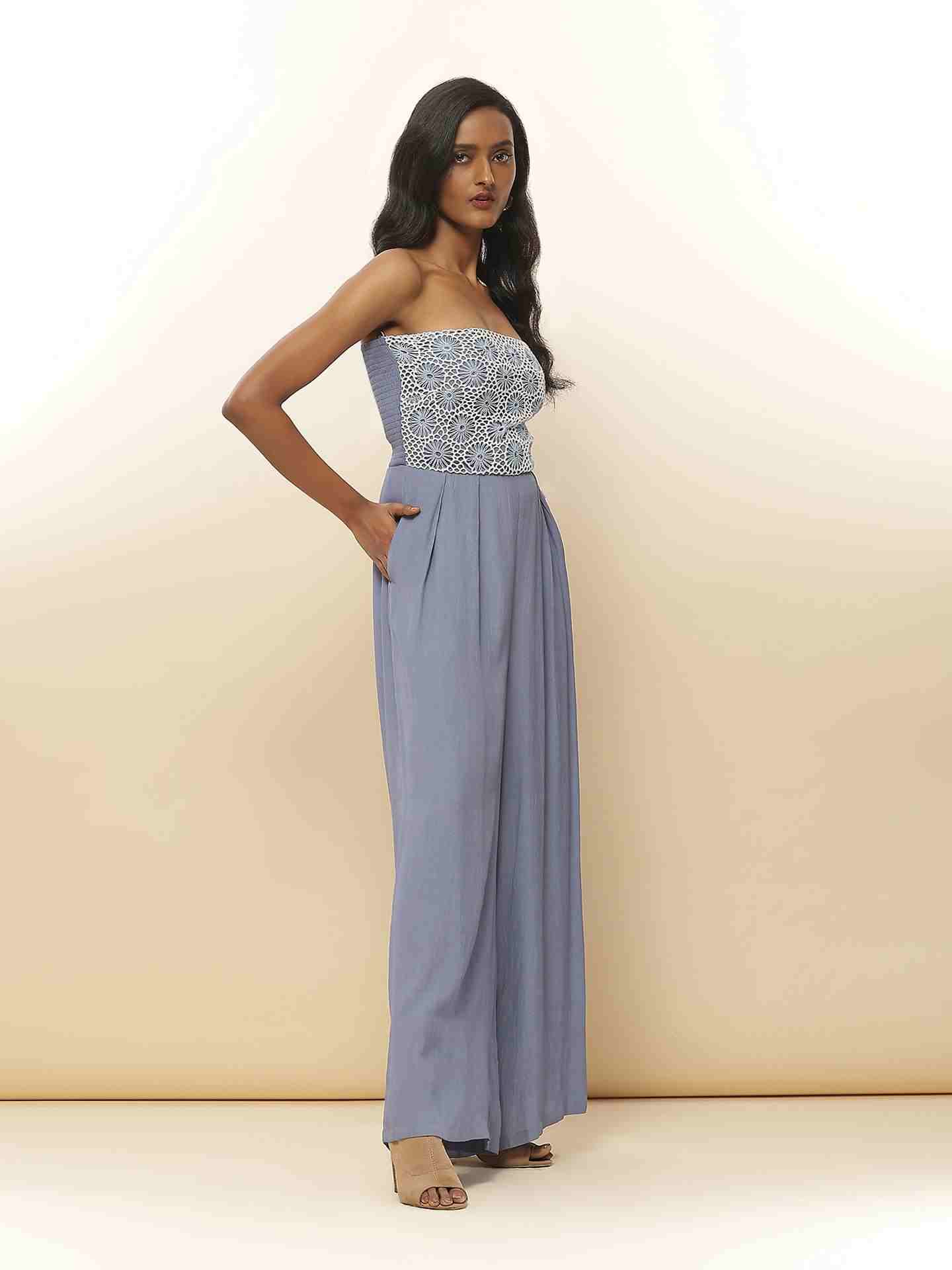 Denim Blue Laurel Jumpsuit