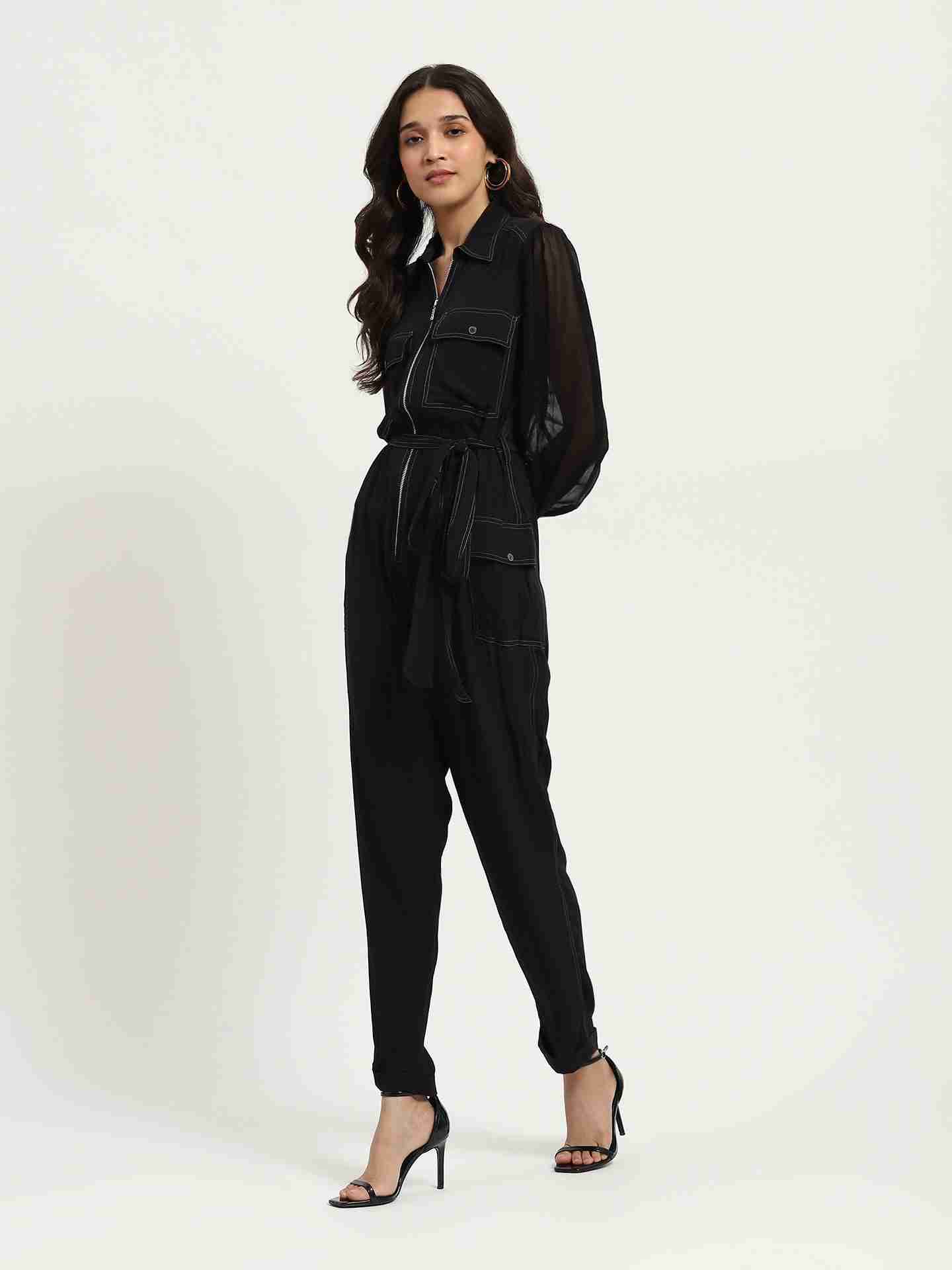 Black Serena Jumpsuit