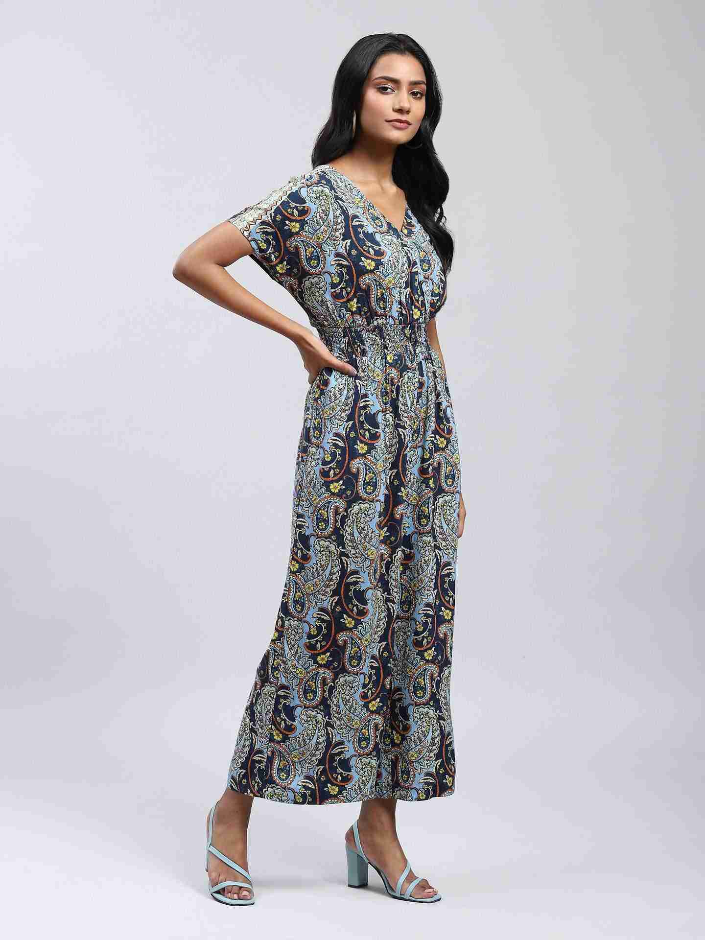 Navy Zinnia Jumpsuit