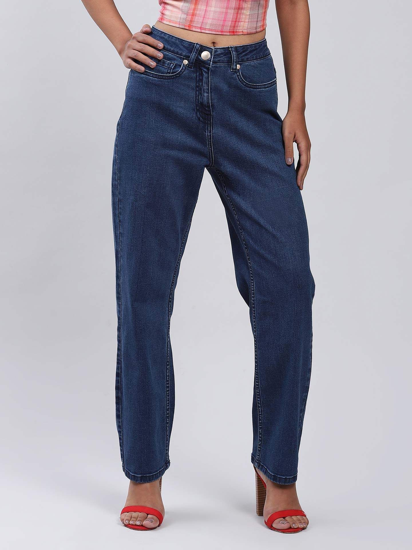 Dark Blue  Denim Jeans