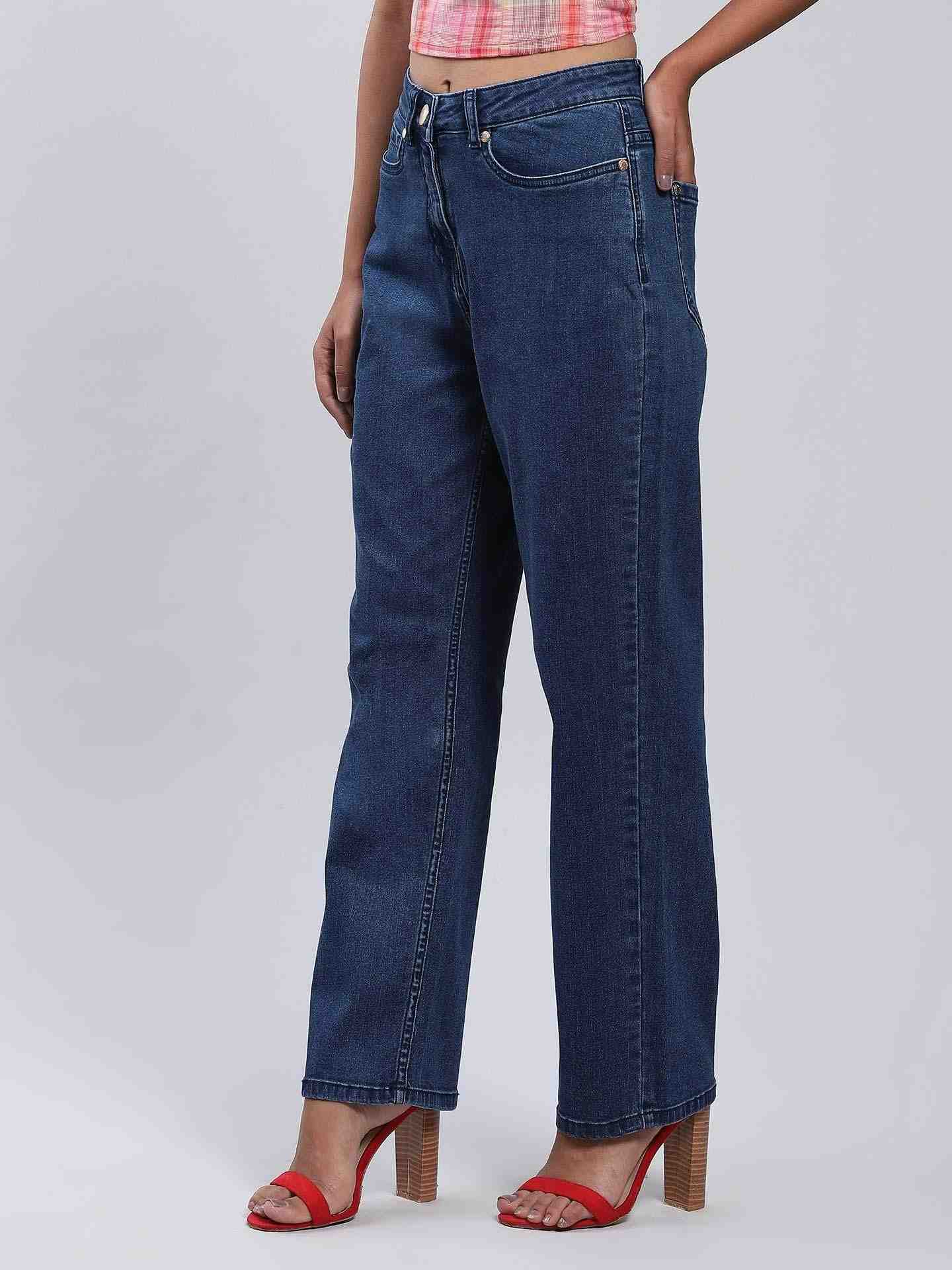 Dark Blue  Denim Jeans